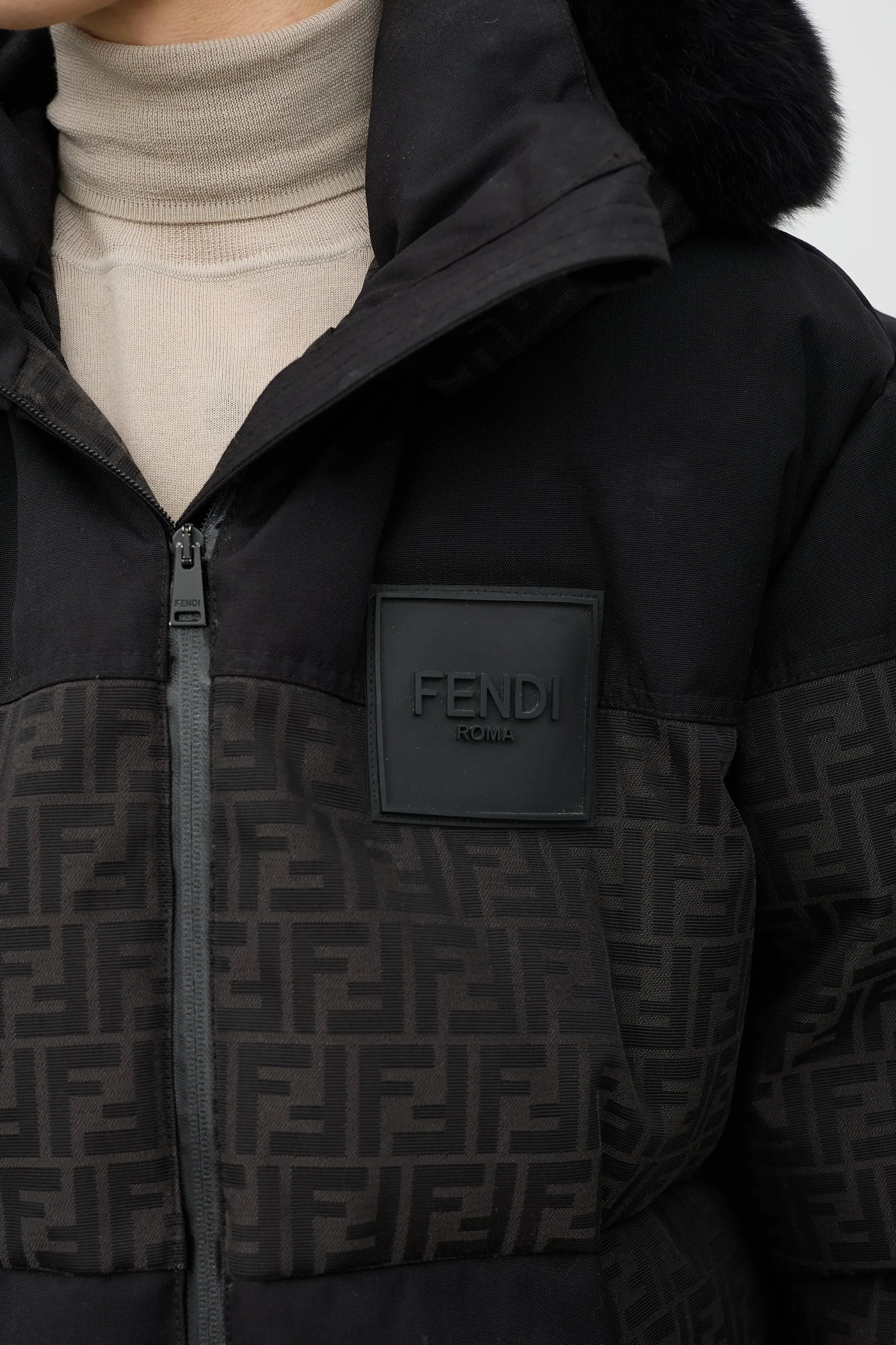 Down Monogram Puffer Jacket sold by VSP Consignment product image thumbnail 5
