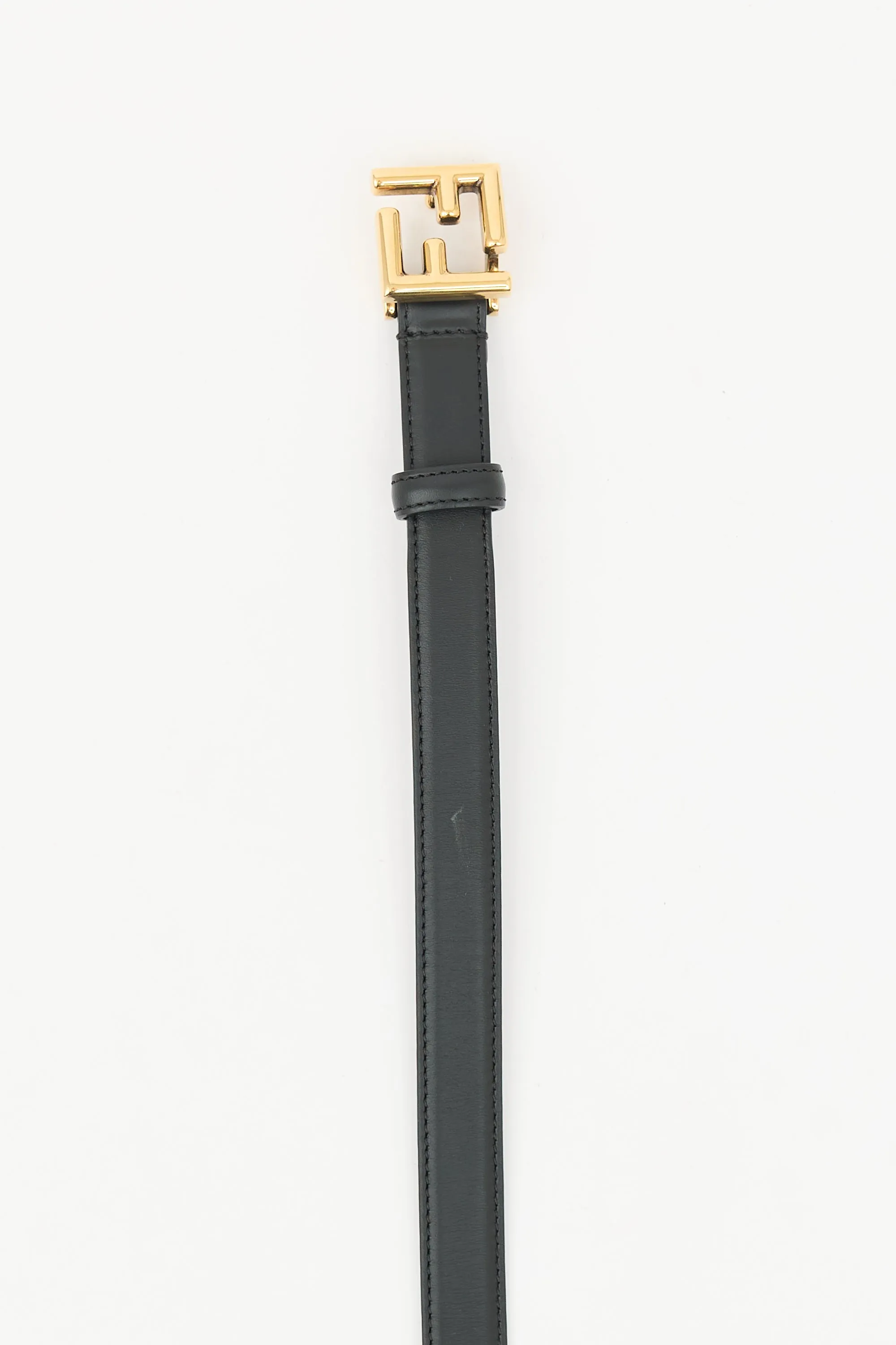 Leather FF Belt sold by VSP Consignment product image thumbnail 2
