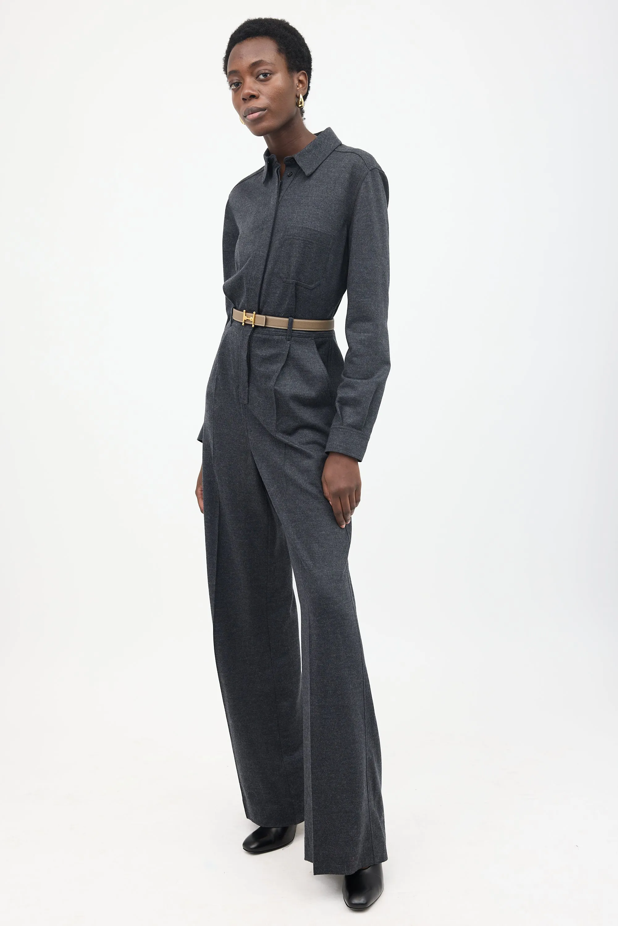 Wool Fano Jumpsuit sold by VSP Consignment product image thumbnail 3