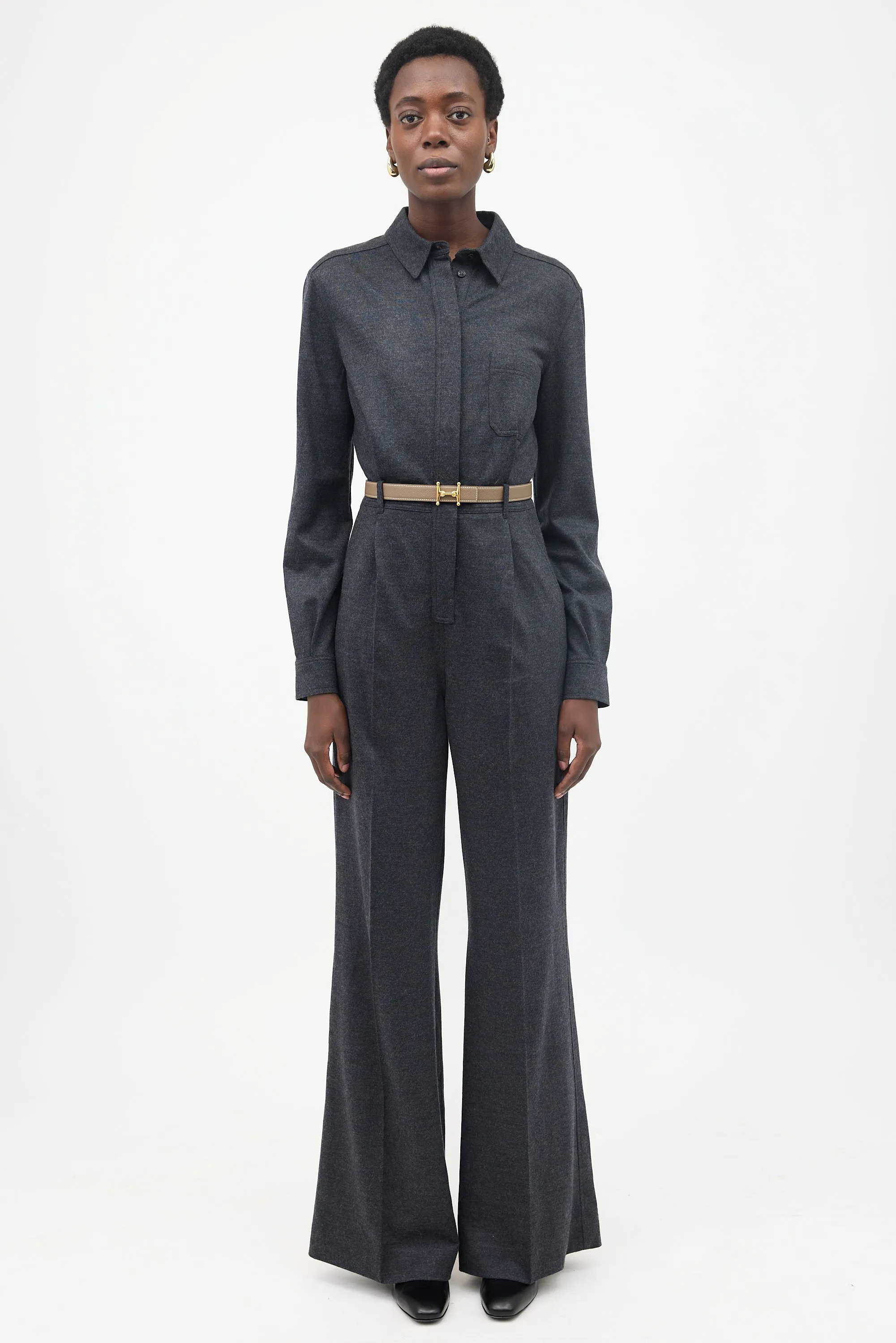 Wool Fano Jumpsuit sold by VSP Consignment product image thumbnail 2