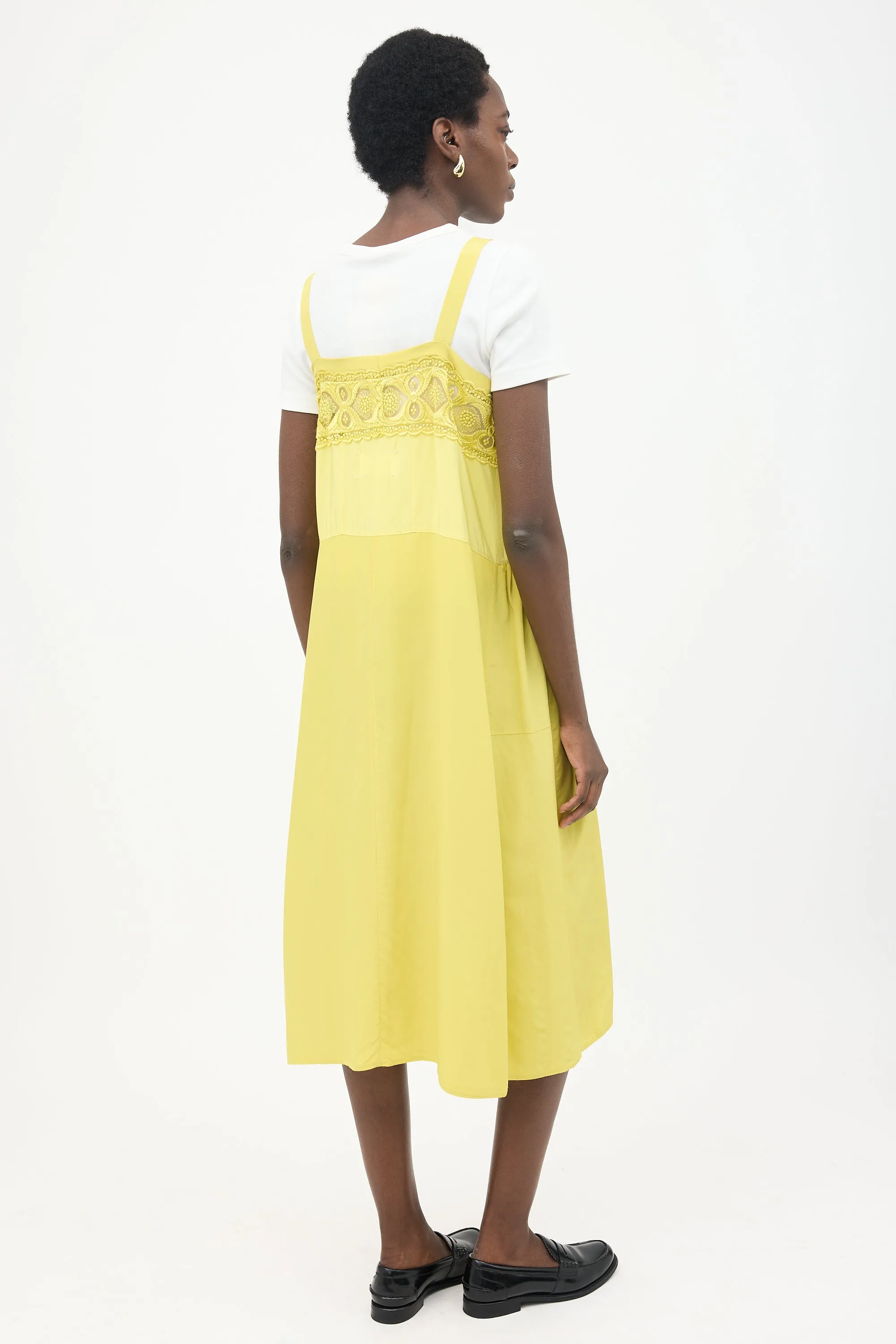 Embroidered Lace Midi Dress sold by VSP Consignment product image thumbnail 4