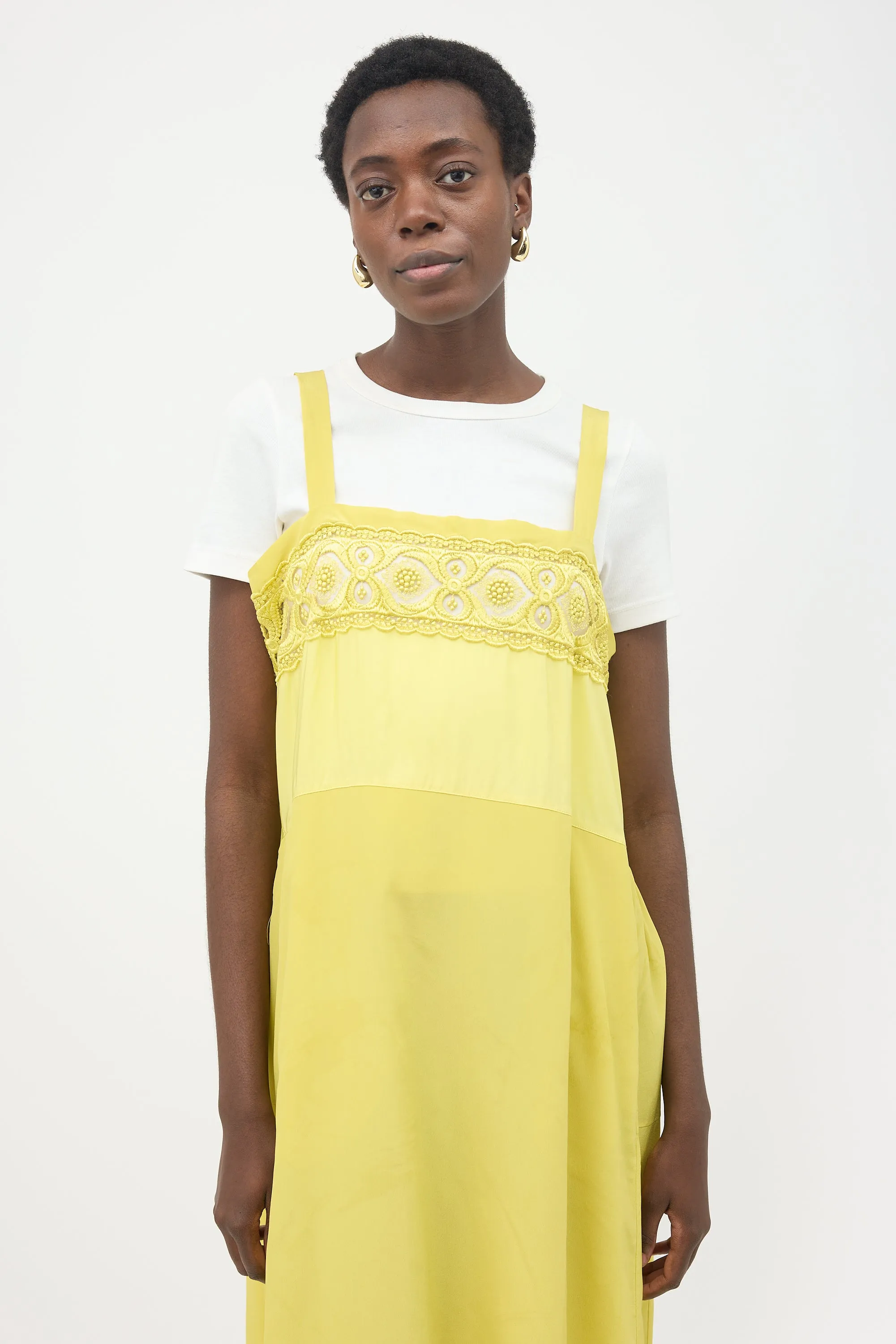 Embroidered Lace Midi Dress sold by VSP Consignment product image thumbnail 2