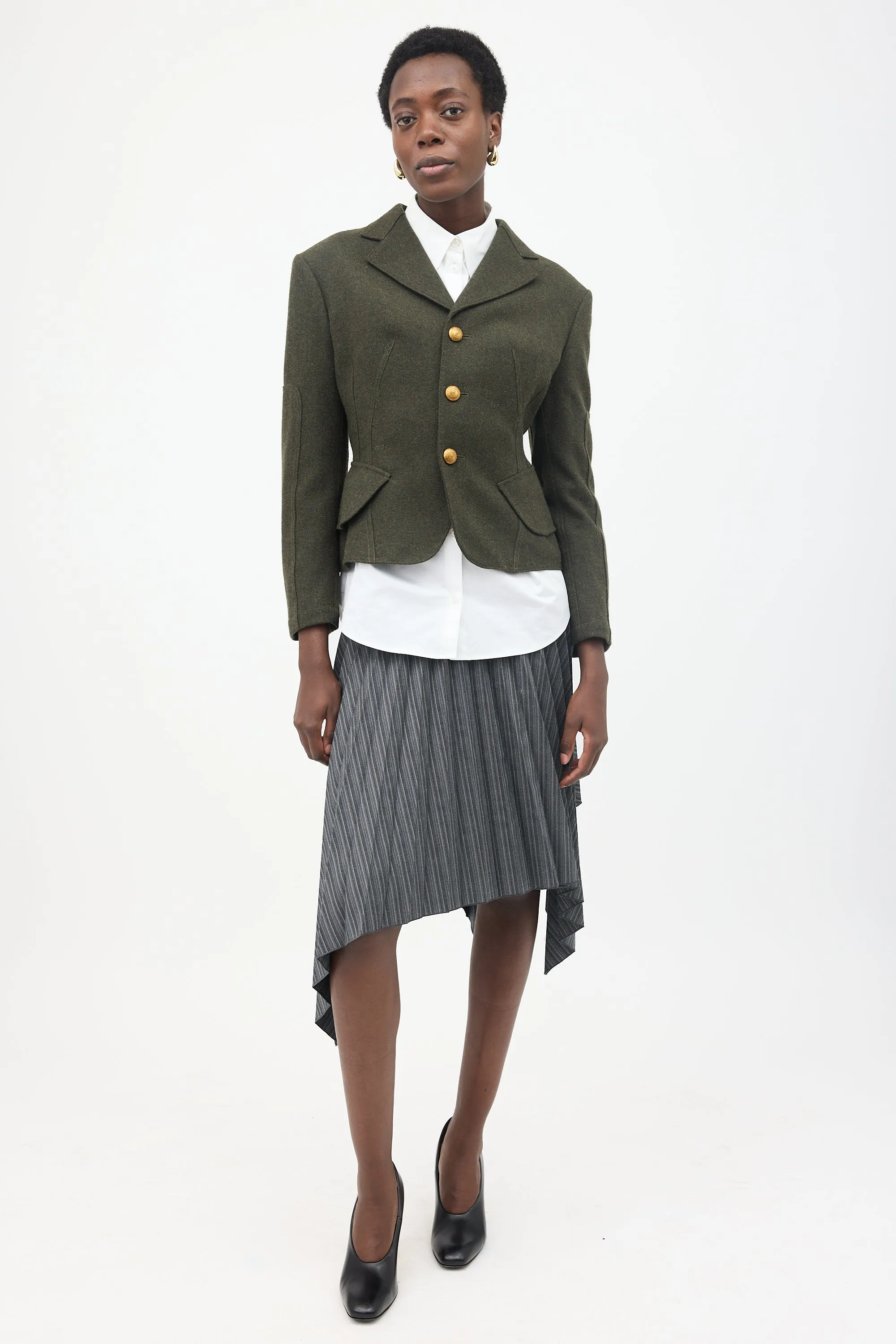 Wool Military Jacket sold by VSP Consignment product image thumbnail 5
