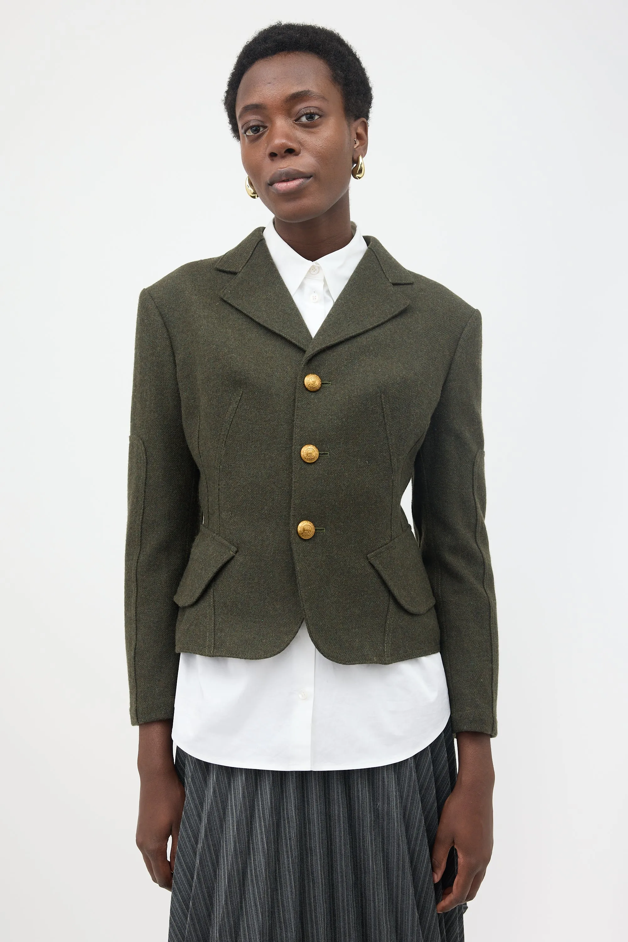 Wool Military Jacket sold by VSP Consignment