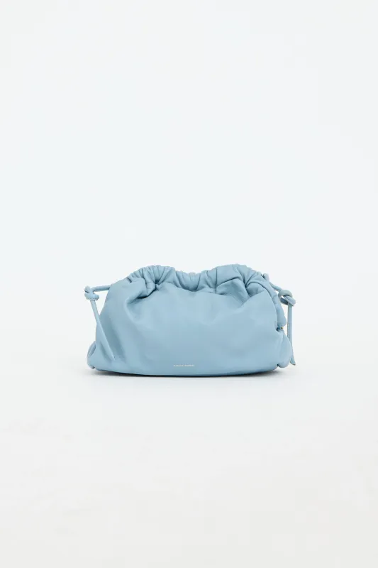 Leather Cloud Clutch sold by VSP Consignment