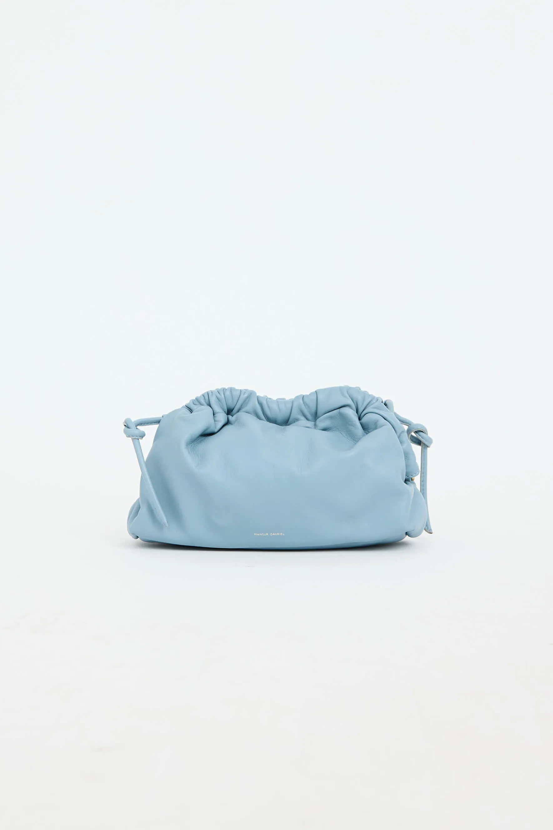 Leather Cloud Clutch sold by VSP Consignment