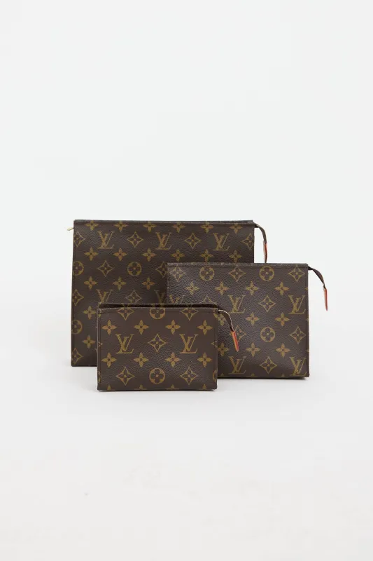 Monogram Trio Toiletry Pouch Set made by Louis Vuitton