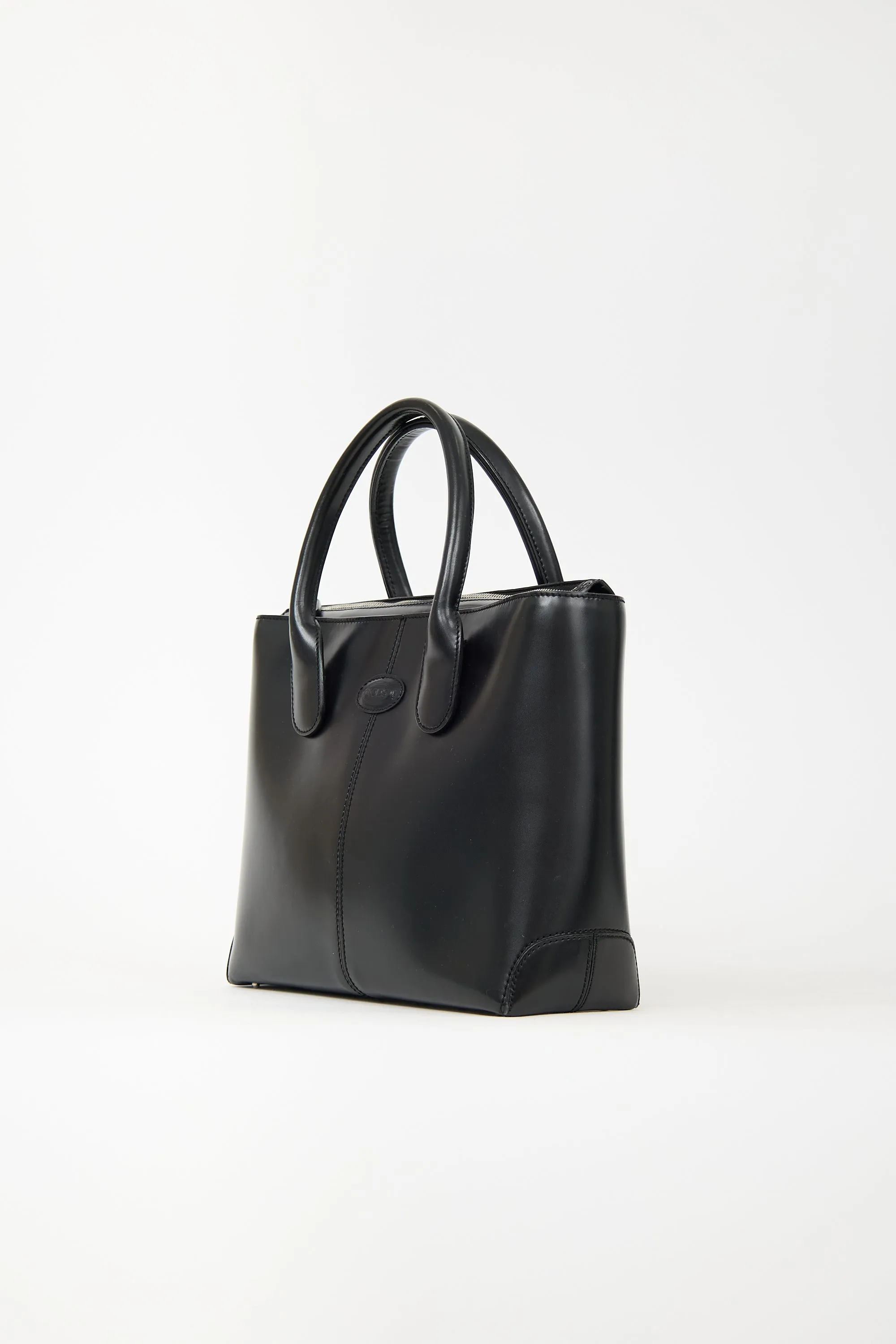 Leather Di Top Handle Bag sold by VSP Consignment product image thumbnail 2