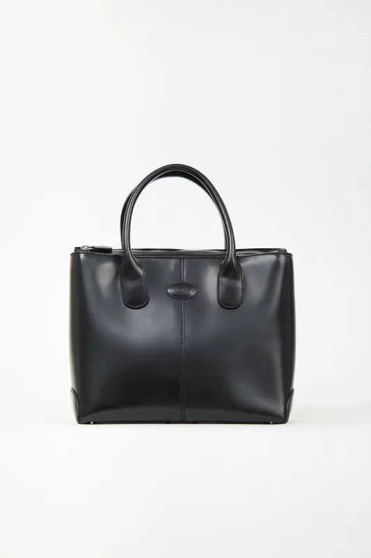 Leather Di Top Handle Bag sold by VSP Consignment