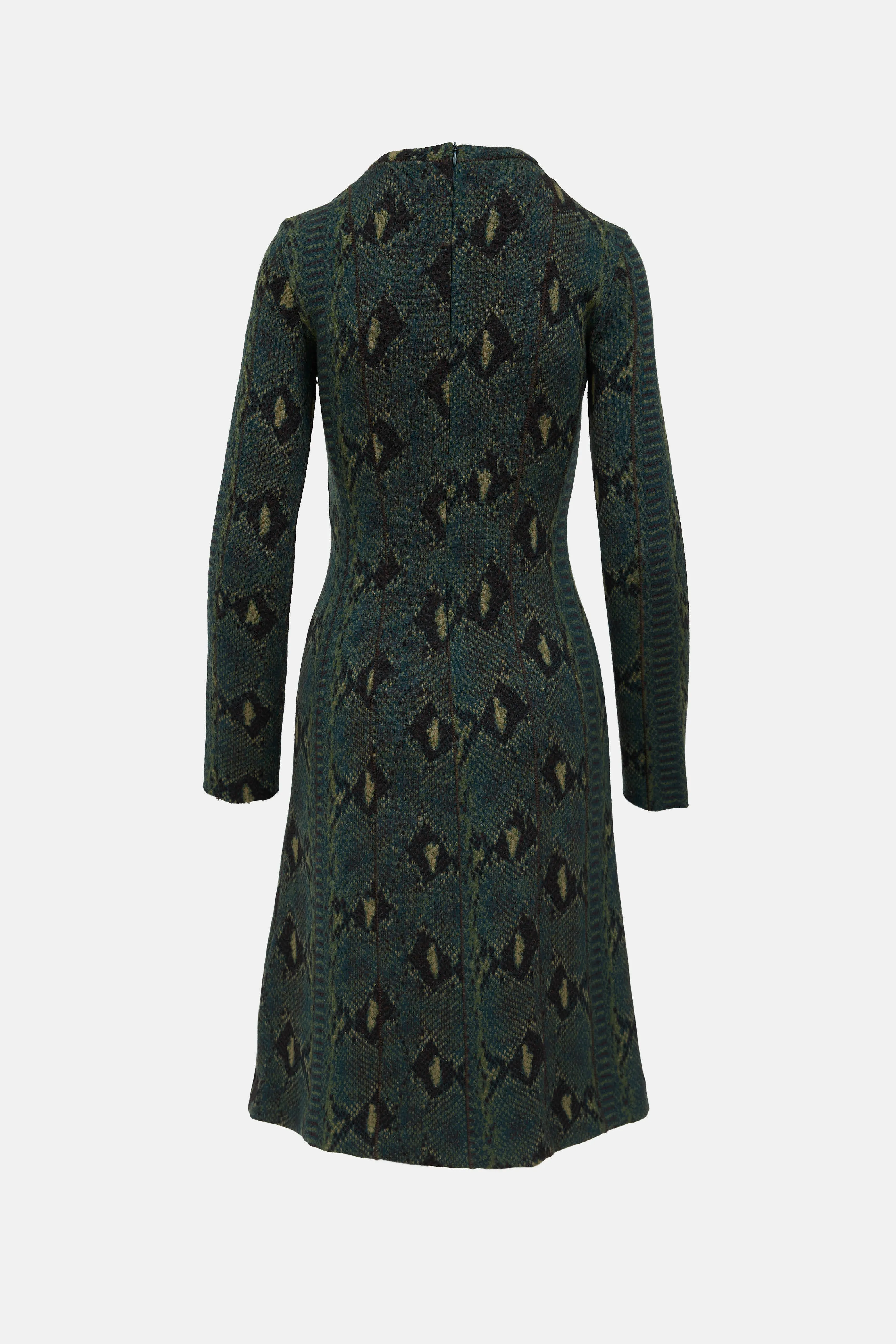Wool Knit Patterned Dress sold by VSP Consignment product image thumbnail 2