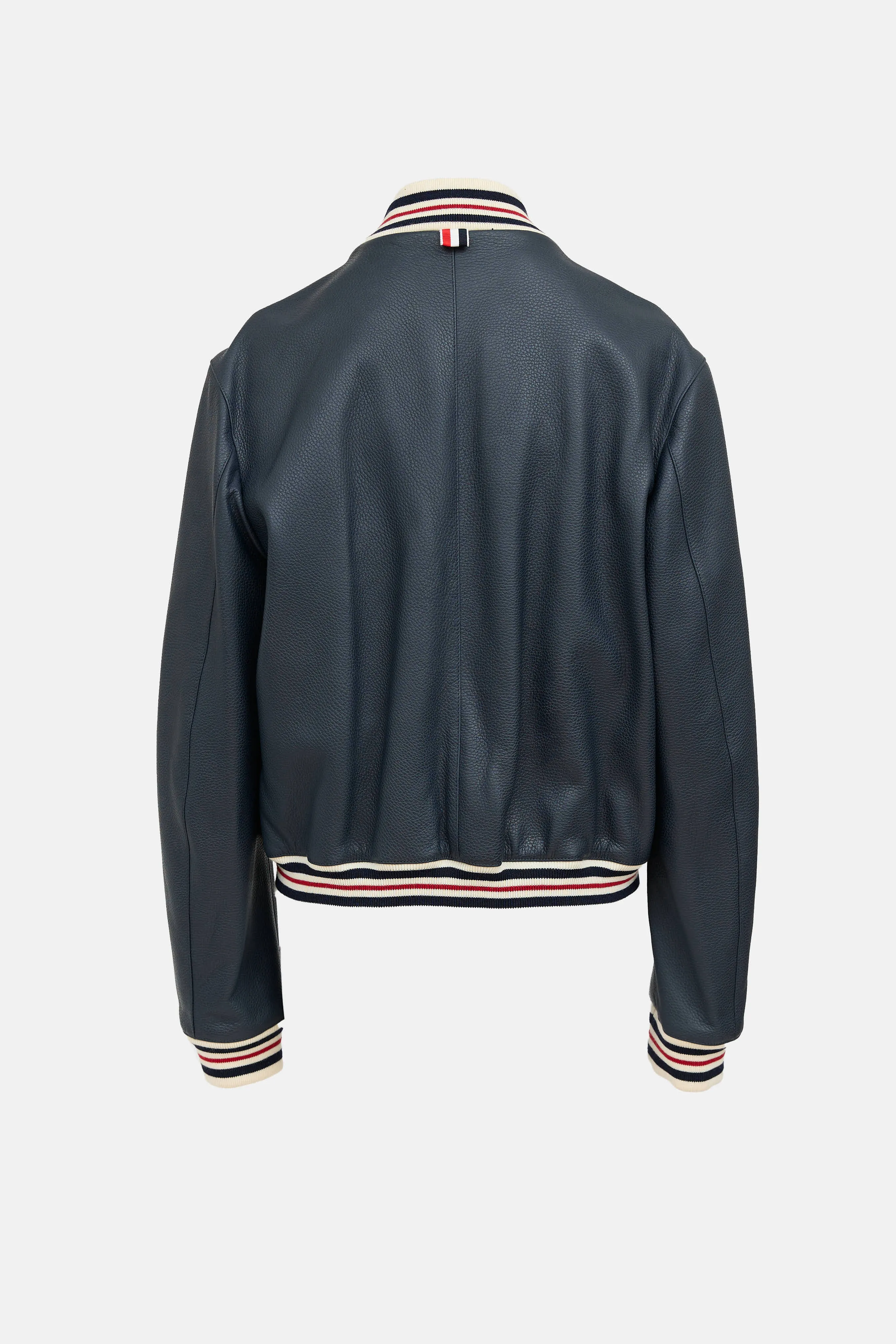 Leather Varsity Jacket sold by VSP Consignment product image thumbnail 2