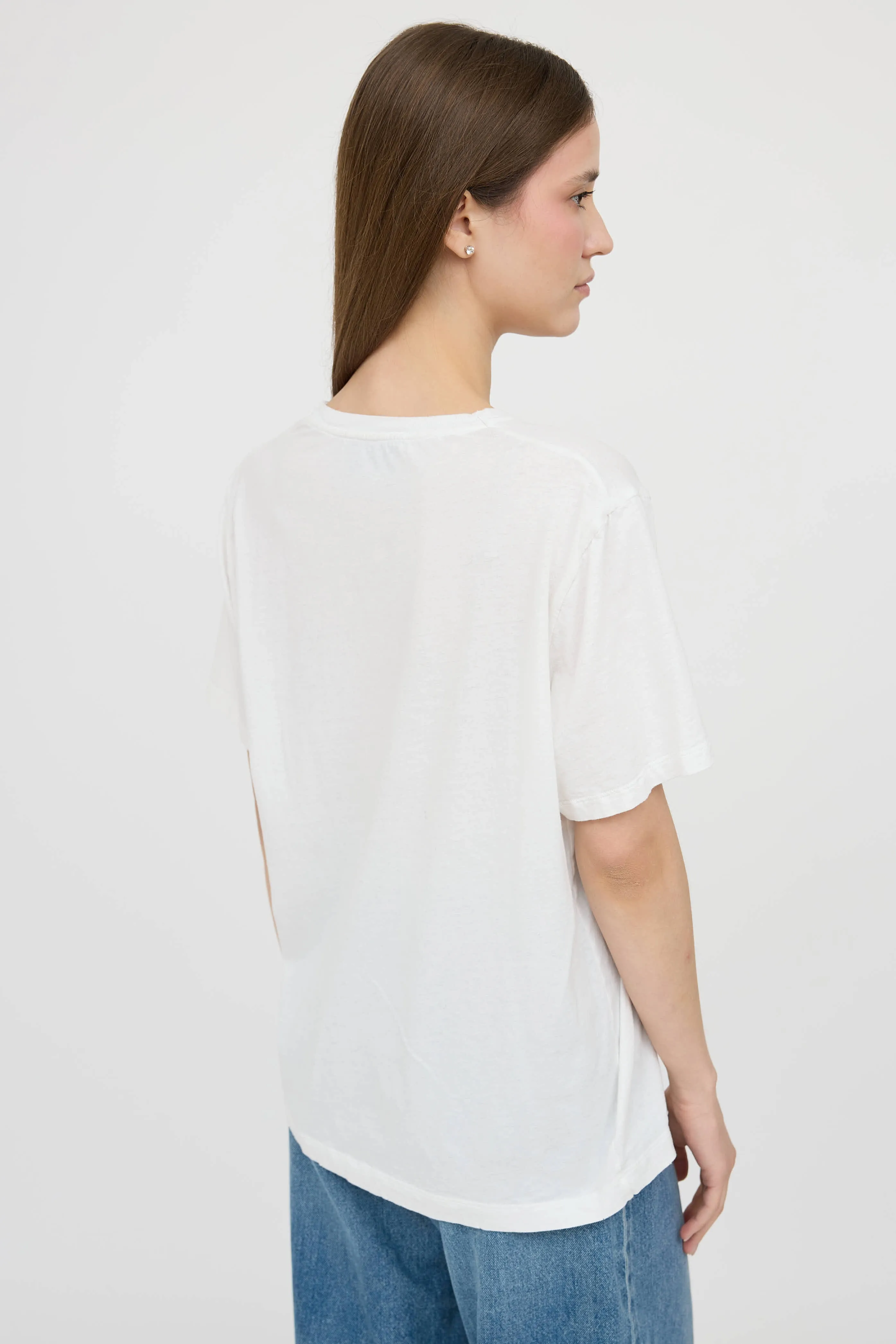 Distressed Logo T-Shirt sold by VSP Consignment product image thumbnail 4