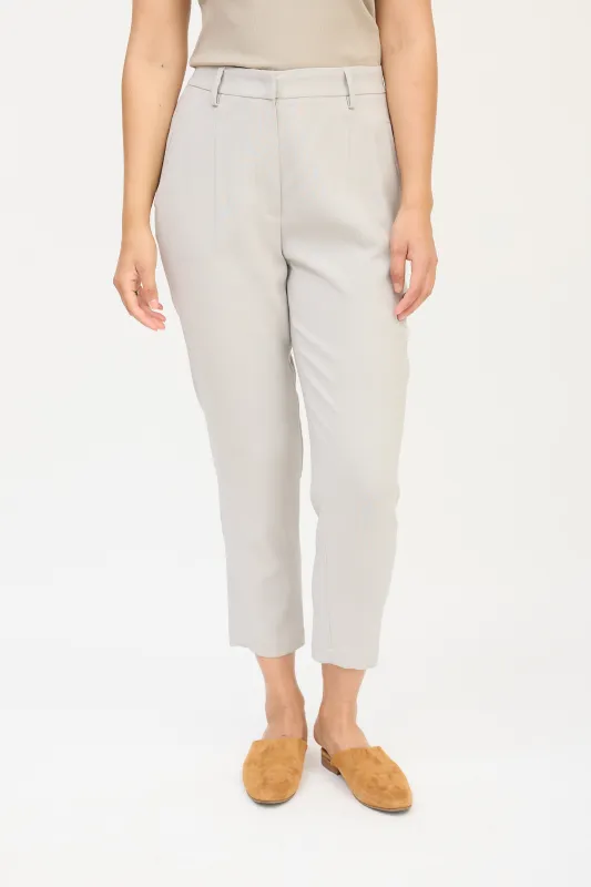 Wool Tapered Cropped Trouser sold by VSP Consignment