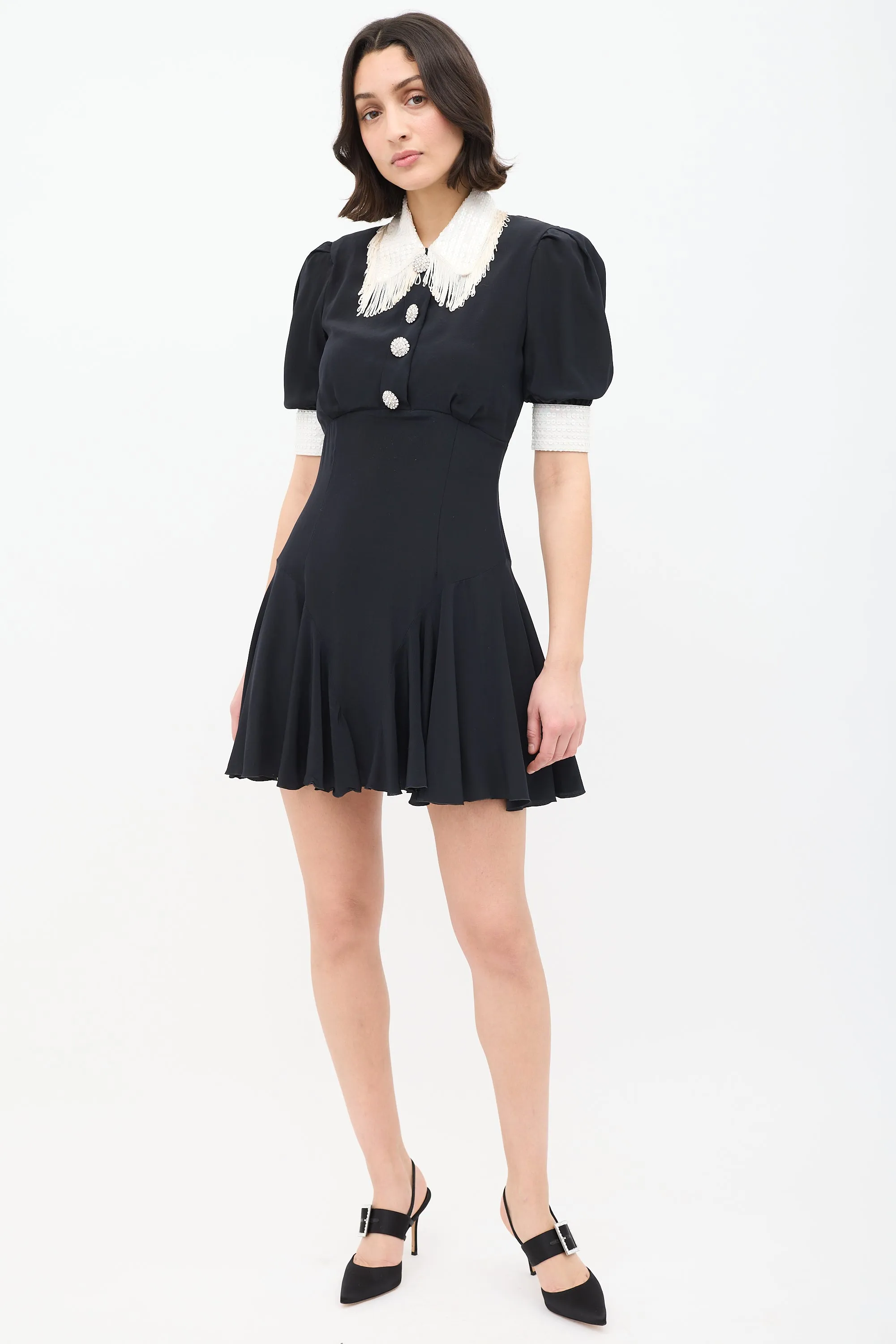 Fringe Embellished Dress sold by VSP Consignment product image thumbnail 2