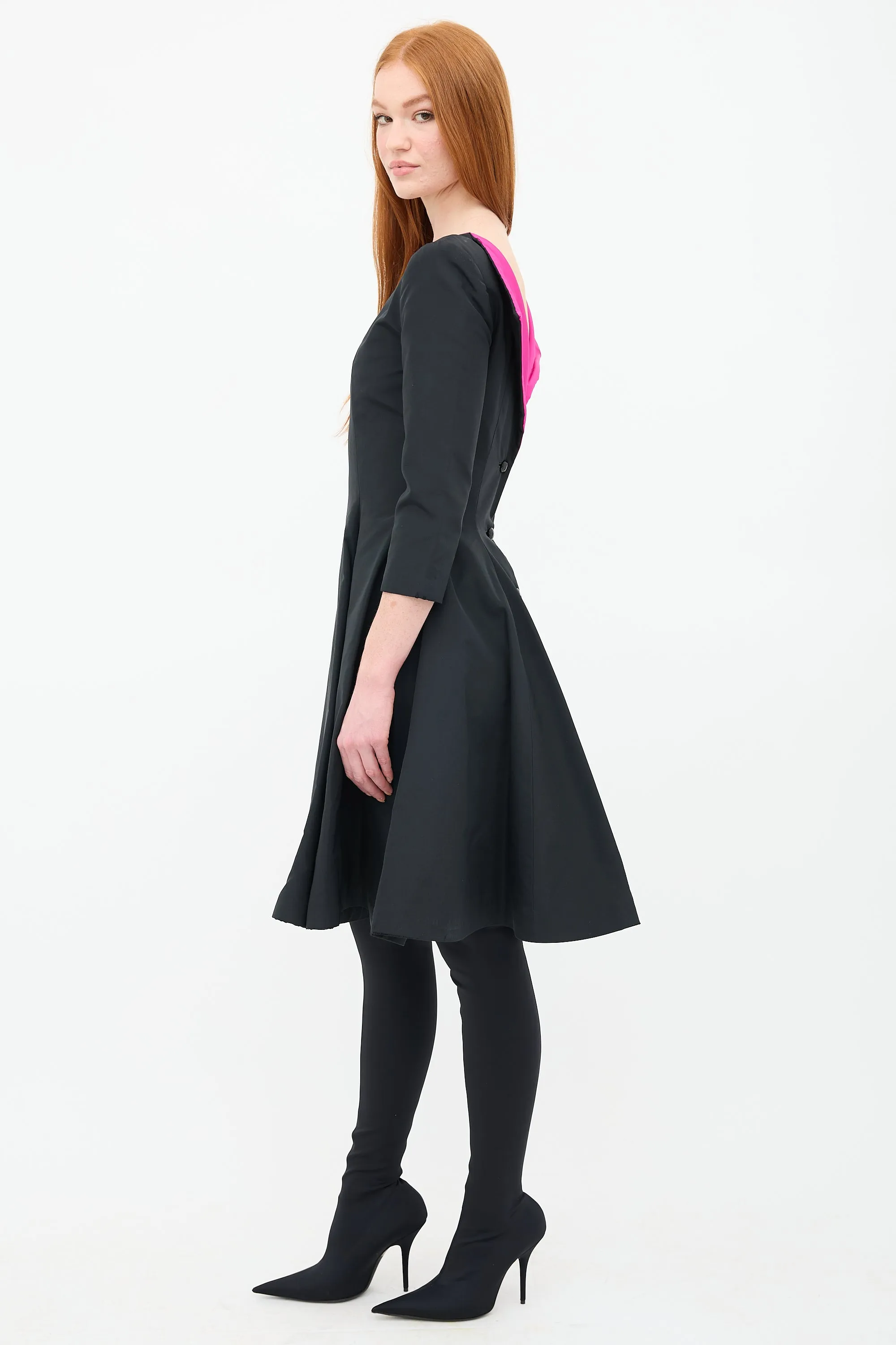 Button Up Back A-Line Dress sold by VSP Consignment product image thumbnail 5