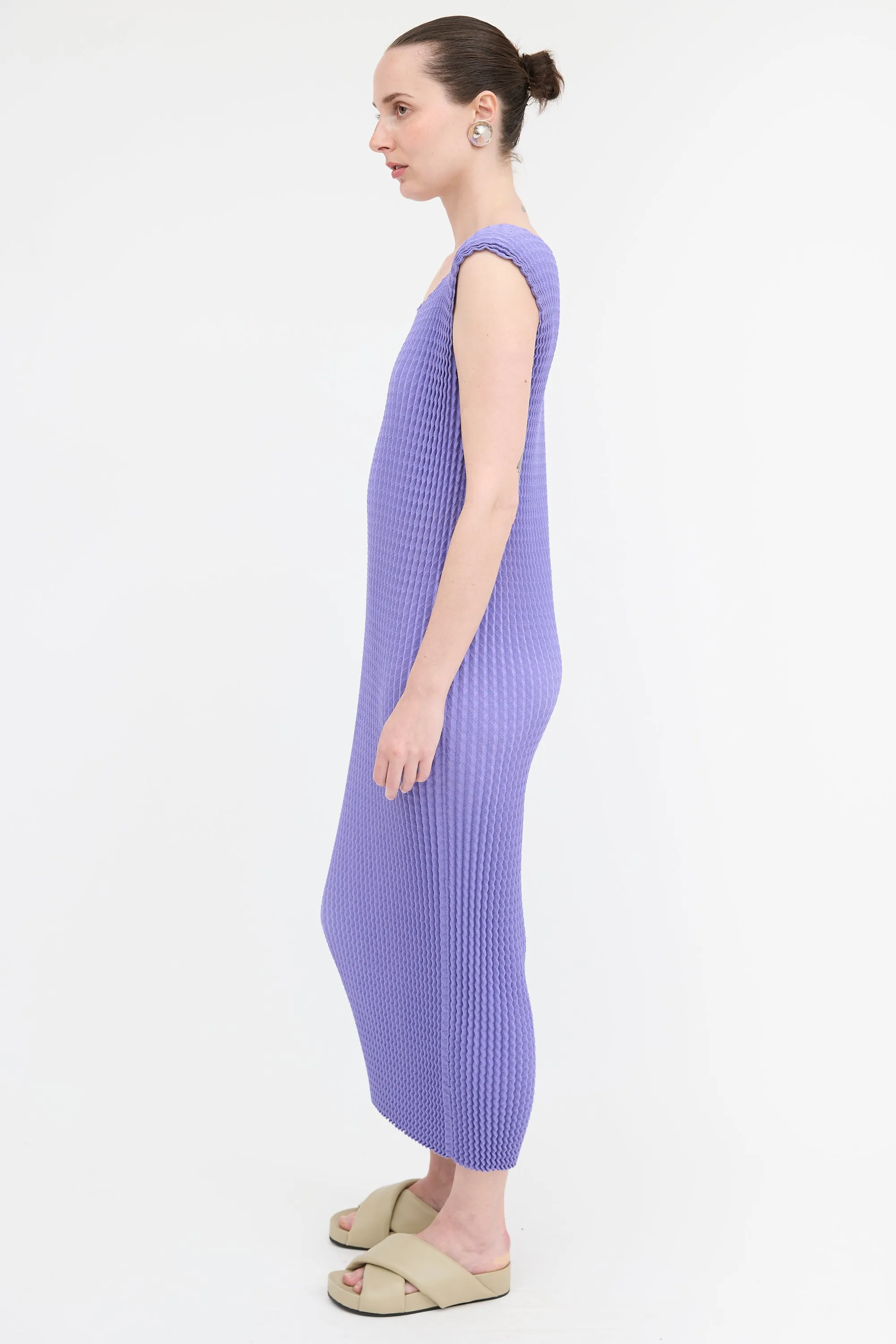 Knit Pleated Dress sold by VSP Consignment product image thumbnail 4