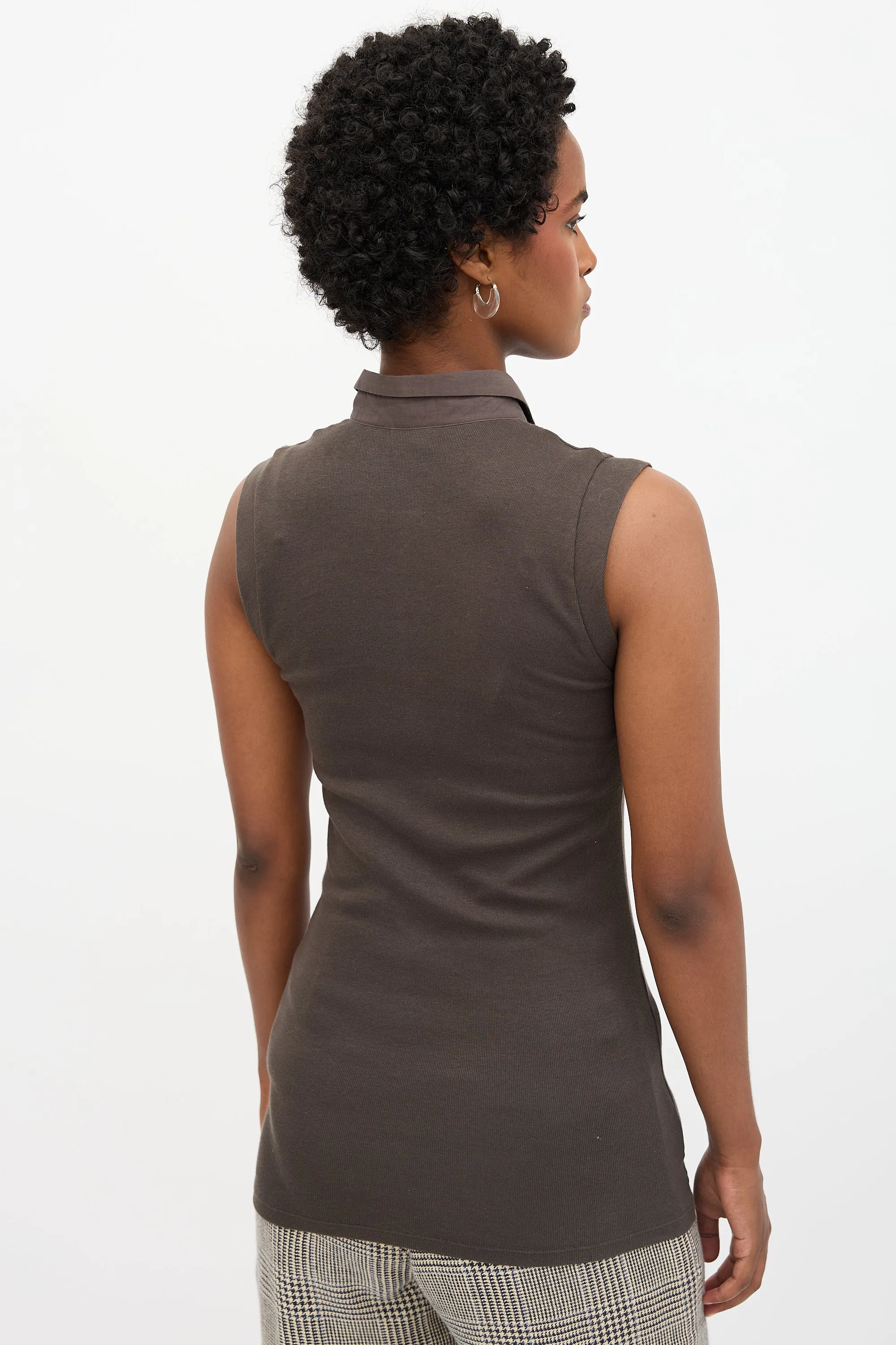 Layered Cowl Neck Top sold by VSP Consignment product image thumbnail 5