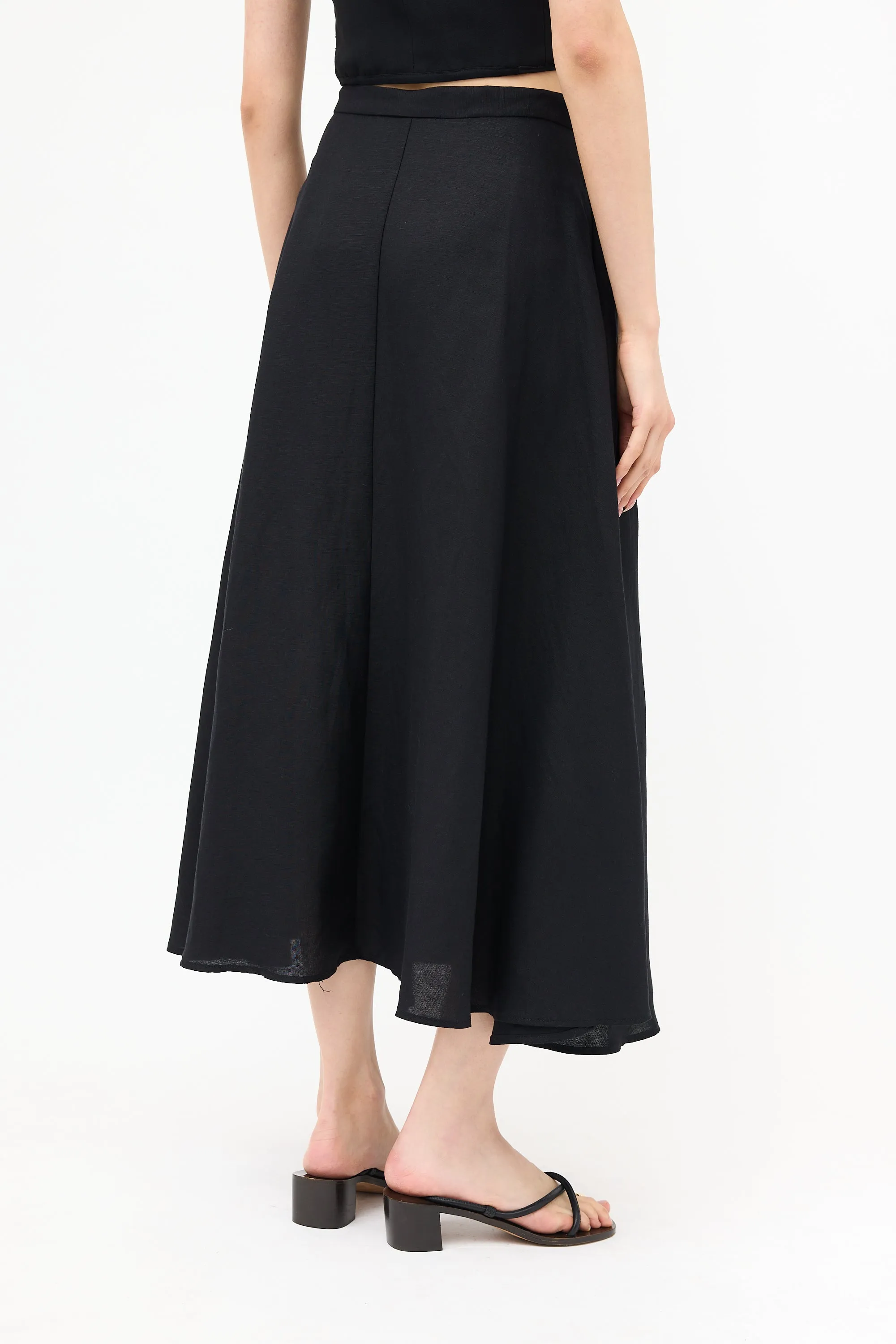 Pleated Maxi Skirt sold by VSP Consignment product image thumbnail 4