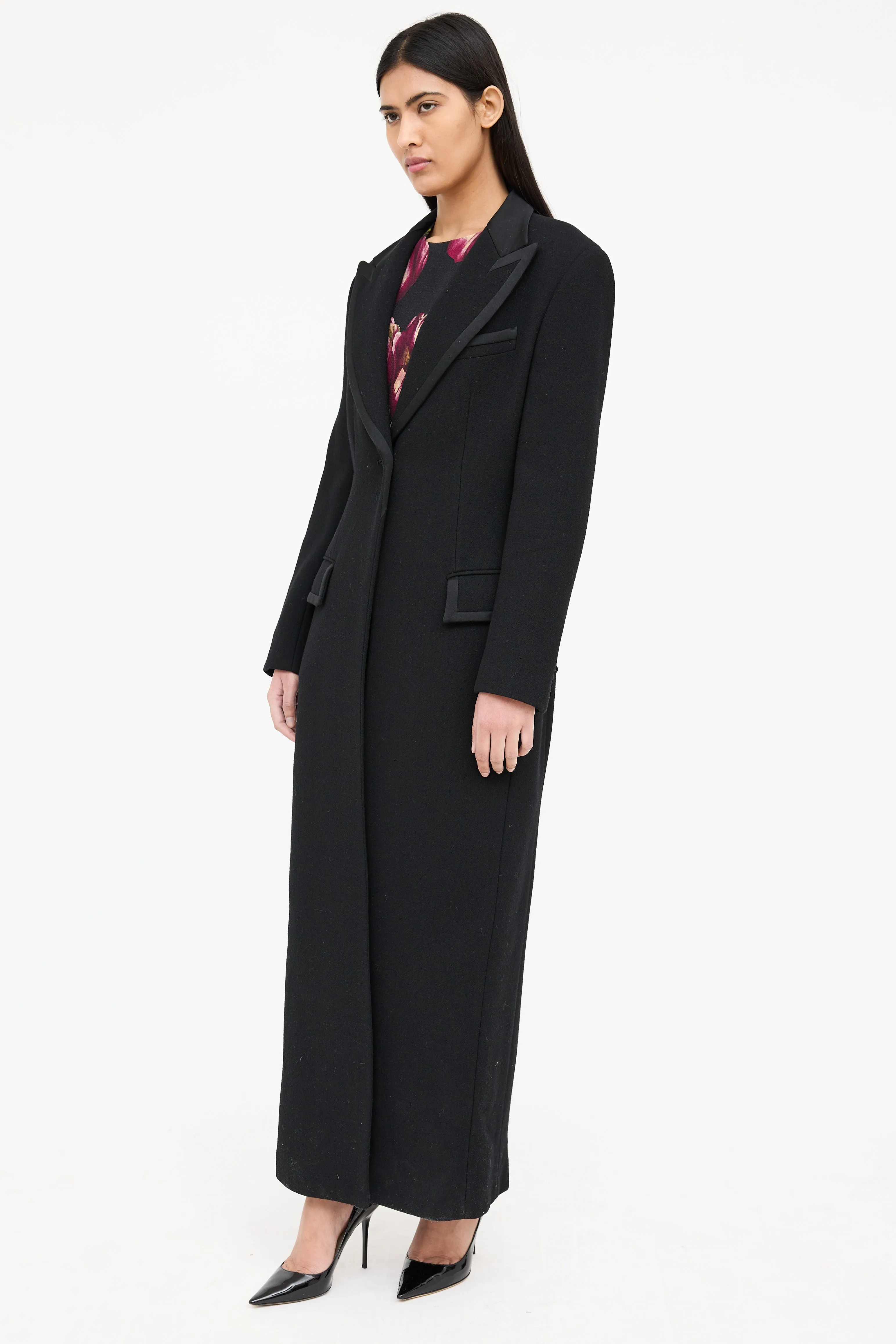 Wool Button Coat sold by VSP Consignment product image thumbnail 4