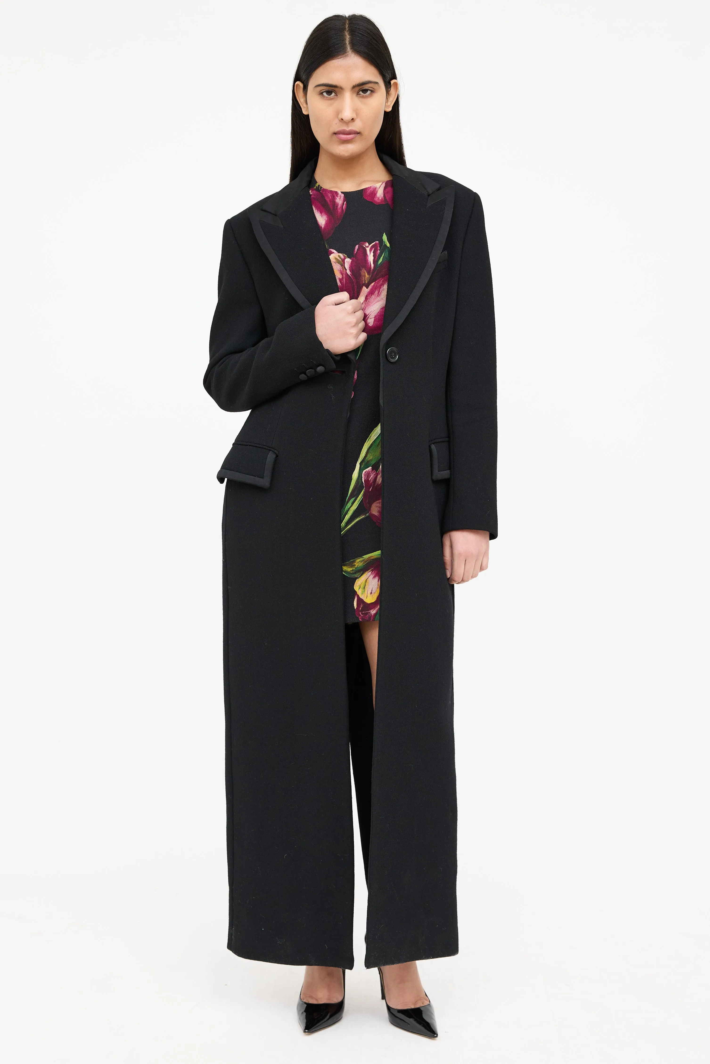 Wool Button Coat sold by VSP Consignment product image thumbnail 3