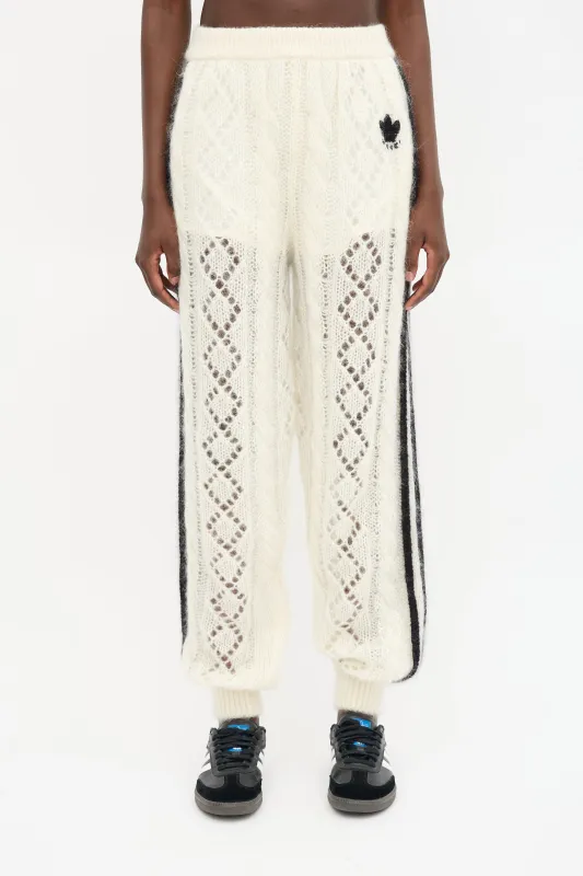 X Adidas Mohair Logo Pant made by Gucci