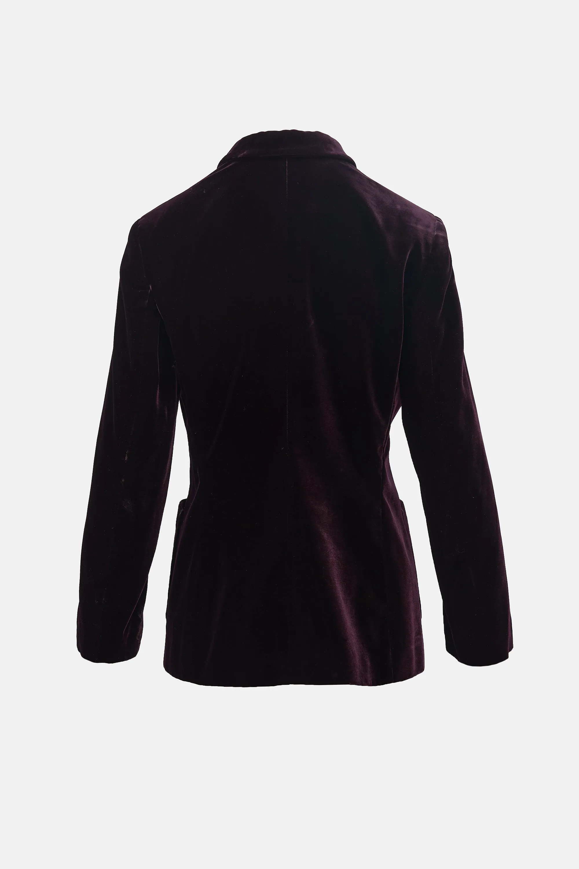 Miss V 1990s Velvet Blazer sold by VSP Consignment product image thumbnail 2