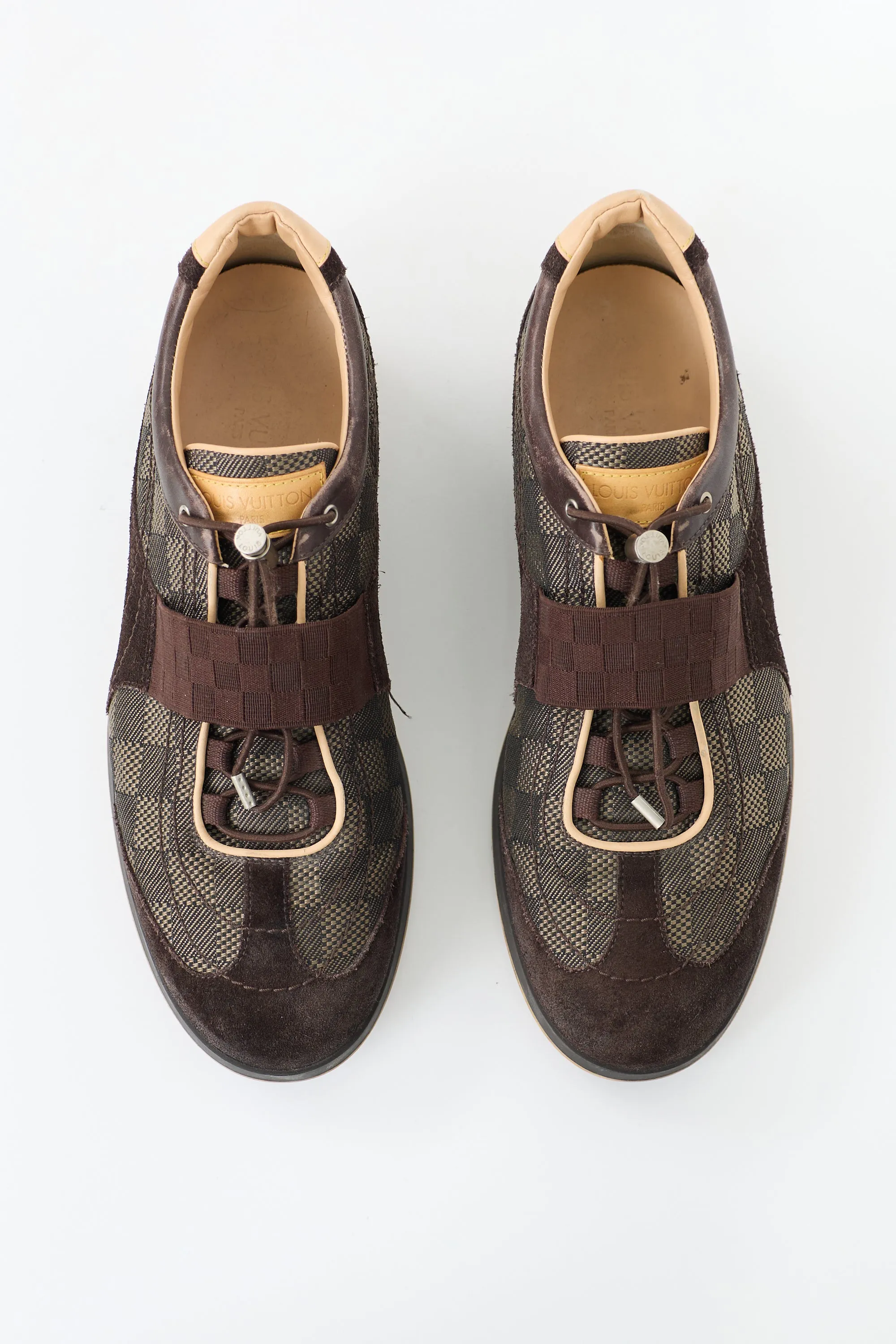 Canvas Damier Ebene Sneaker sold by VSP Consignment product image thumbnail 2