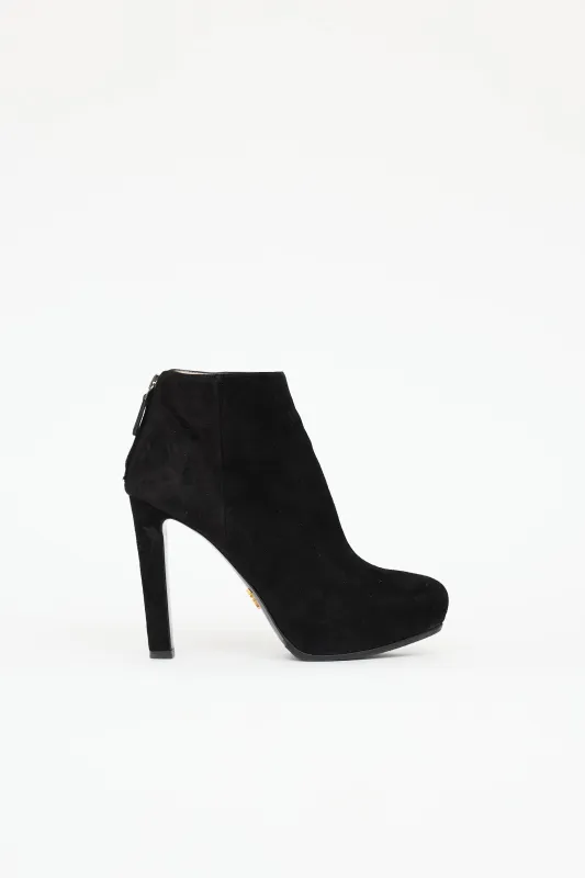 Suede Ankle Boot sold by VSP Consignment