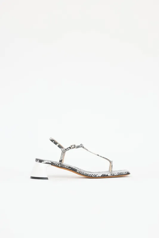 T-Strap Sandal made by Tibi
