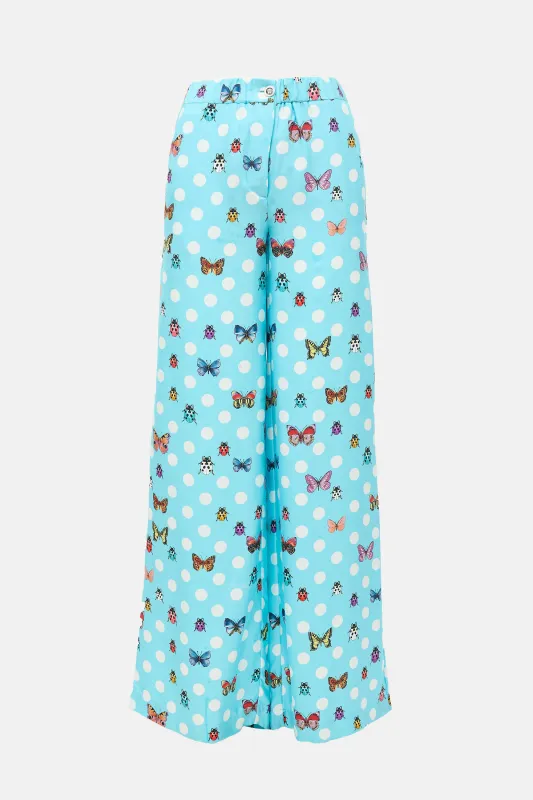 Silk Printed Trouser sold by VSP Consignment