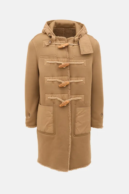 FW 2019 Neoprene & Shearling Duffle Coat sold by VSP Consignment
