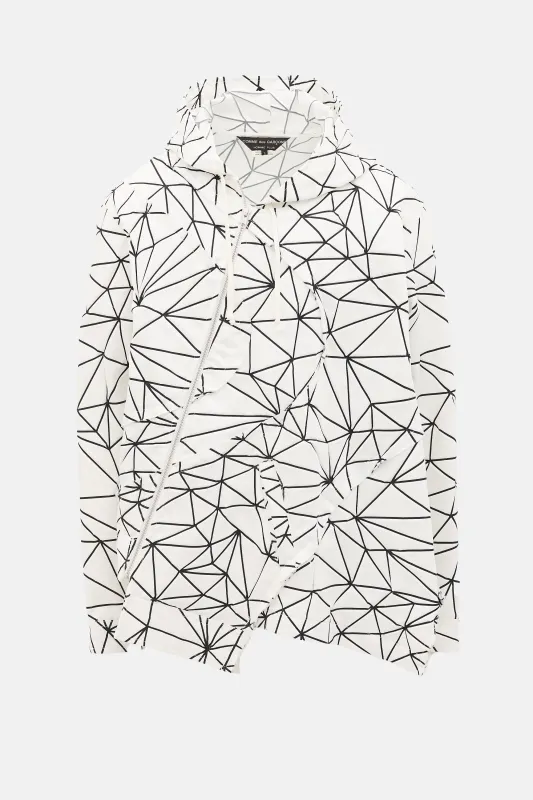 Homme Plus Geometric Hoodie made by Comme des Garcons