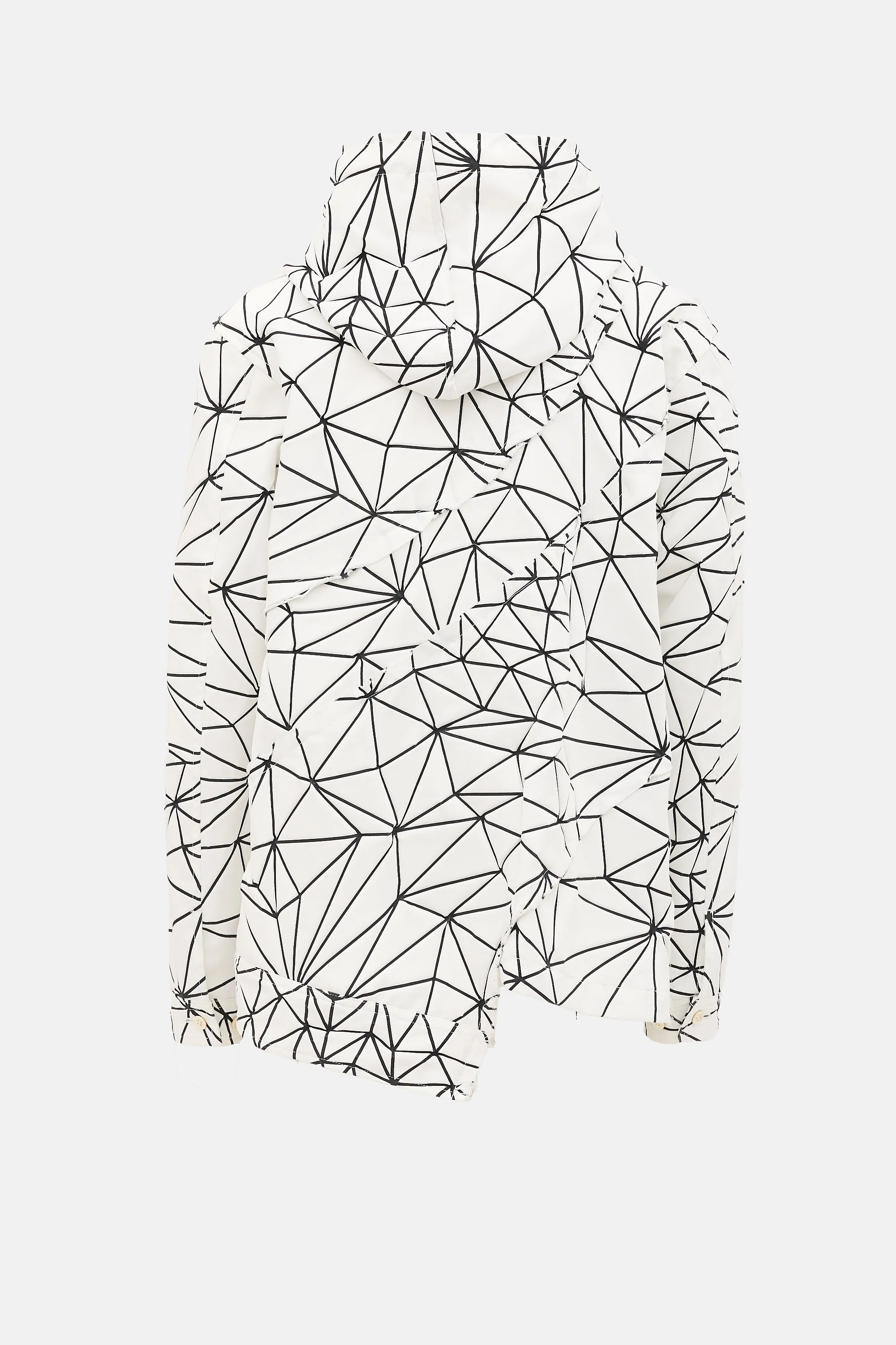 Homme Plus Geometric Hoodie sold by VSP Consignment product image thumbnail 2