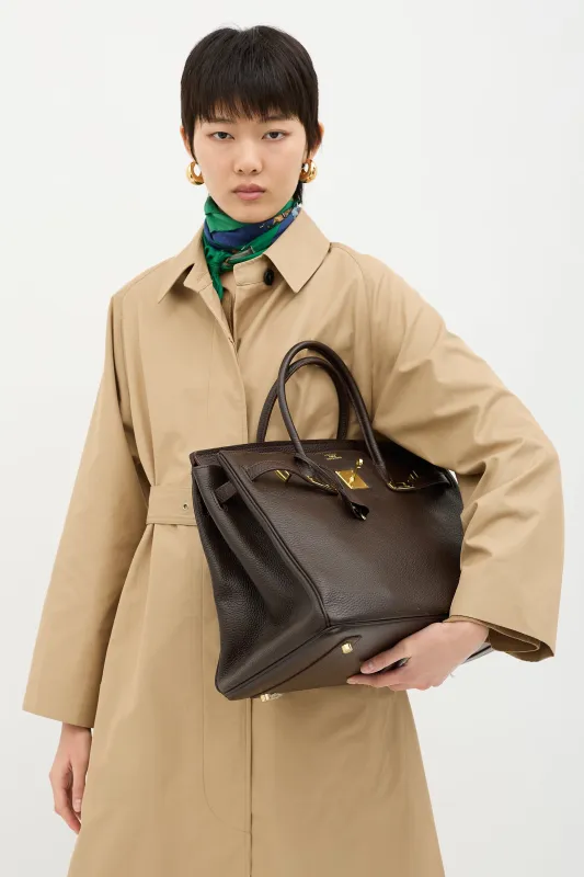 2010 Chocolat Epsom Birkin 40 Bag sold by VSP Consignment