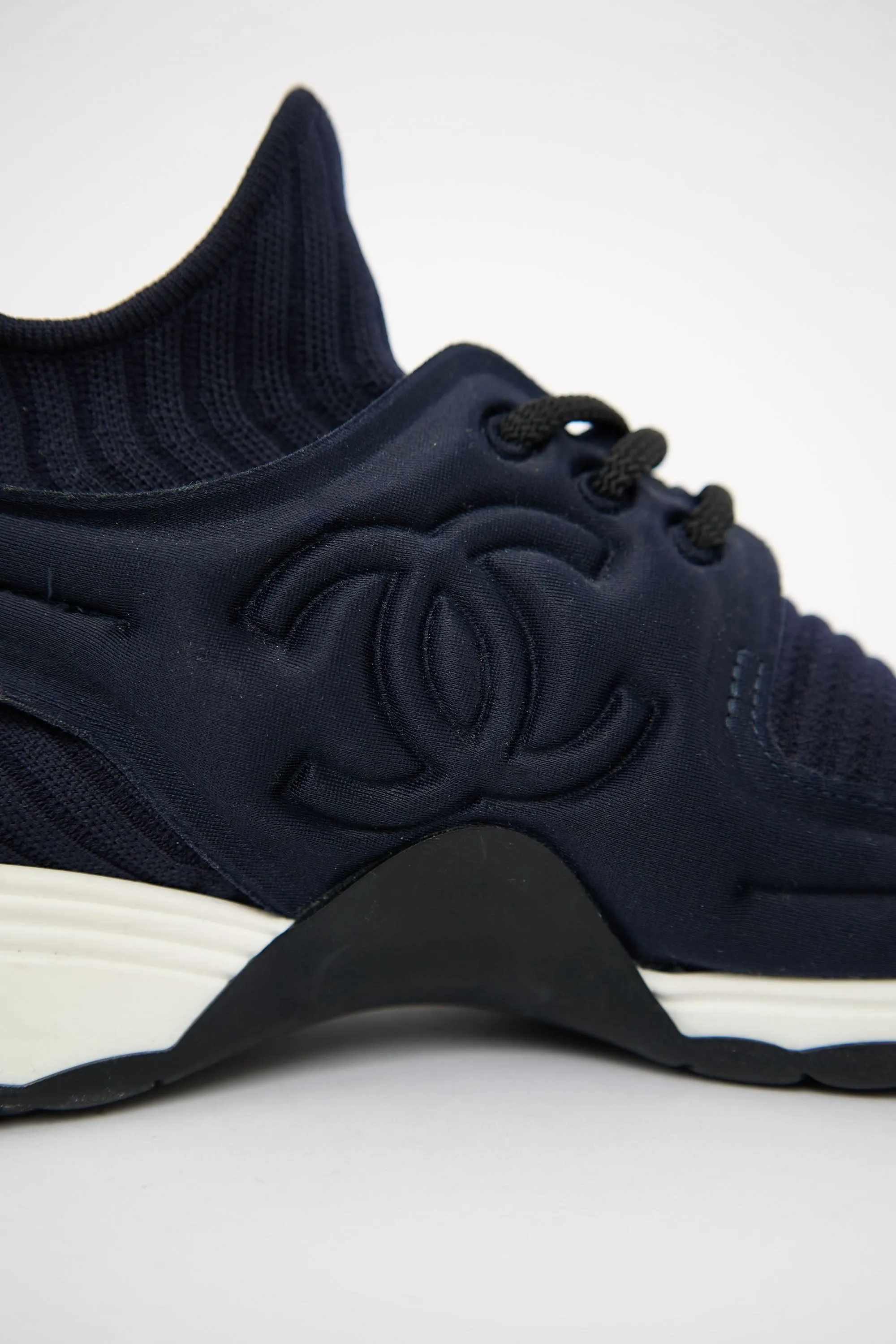 Ribbed CC Sock Sneaker sold by VSP Consignment product image thumbnail 2