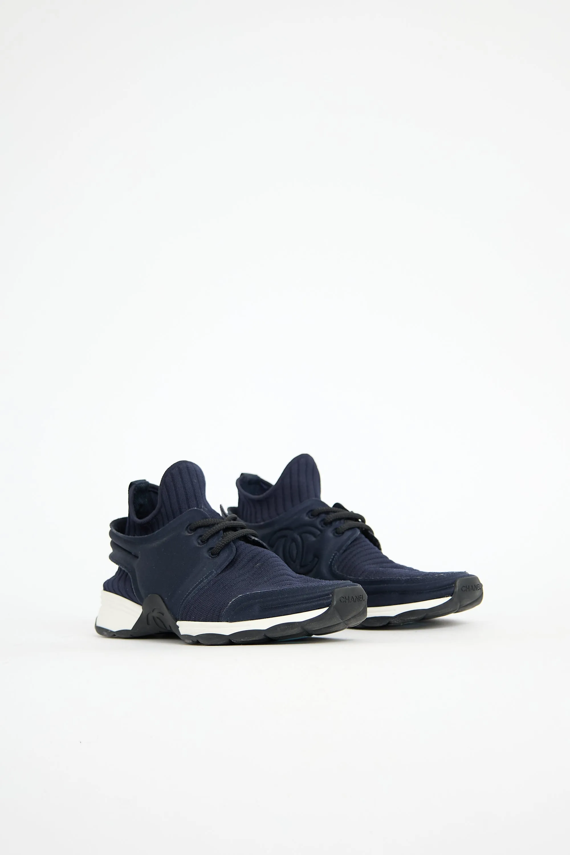 Ribbed CC Sock Sneaker sold by VSP Consignment product image thumbnail 4