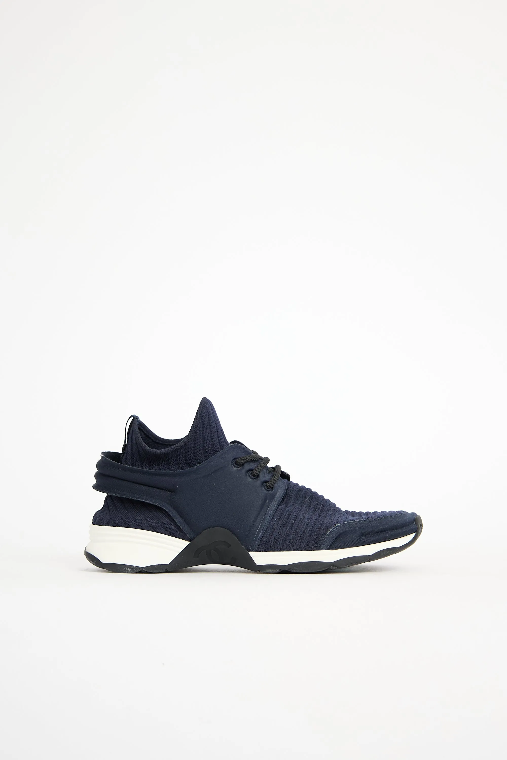 Ribbed CC Sock Sneaker sold by VSP Consignment