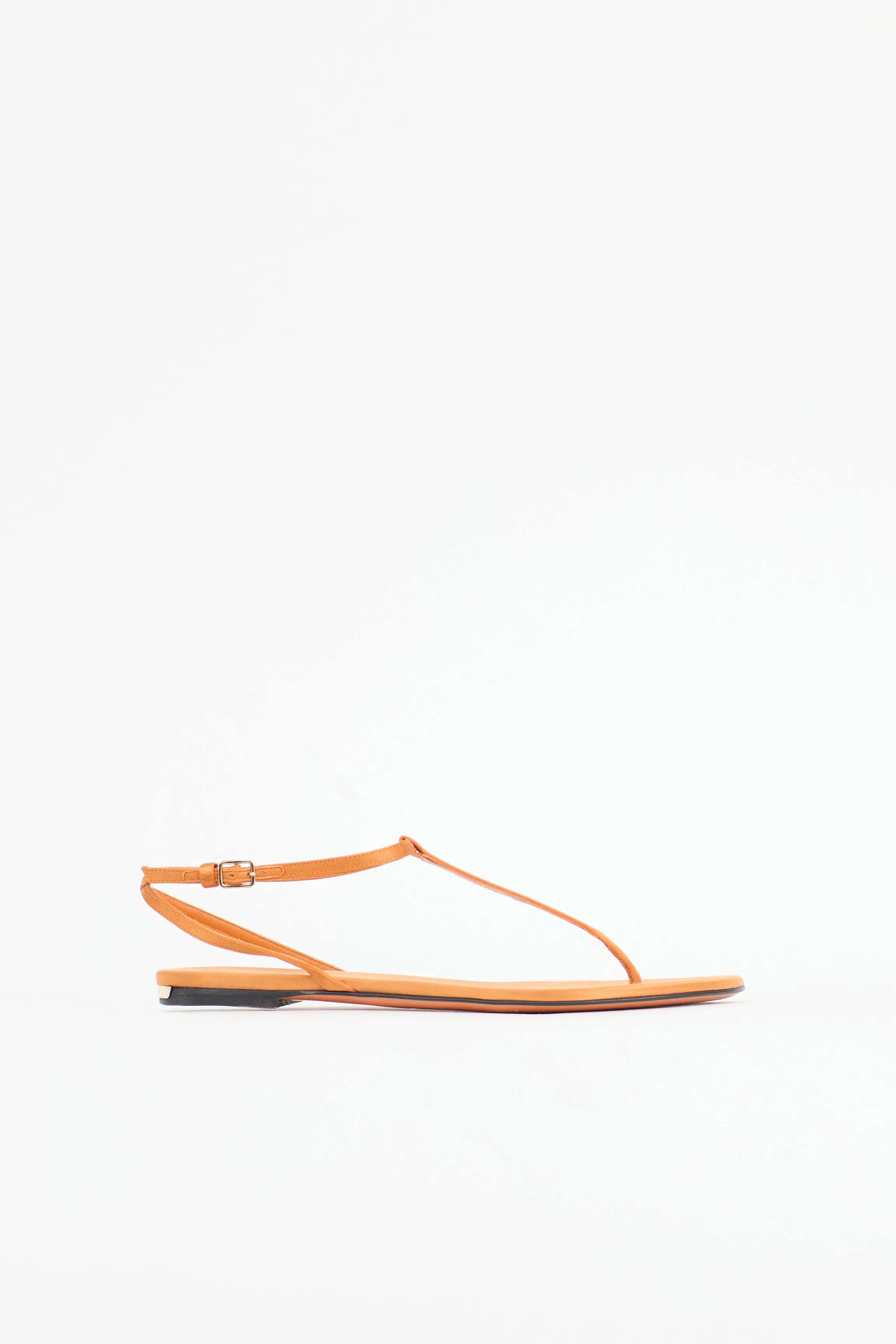 Satin T-Strap Sandal sold by VSP Consignment