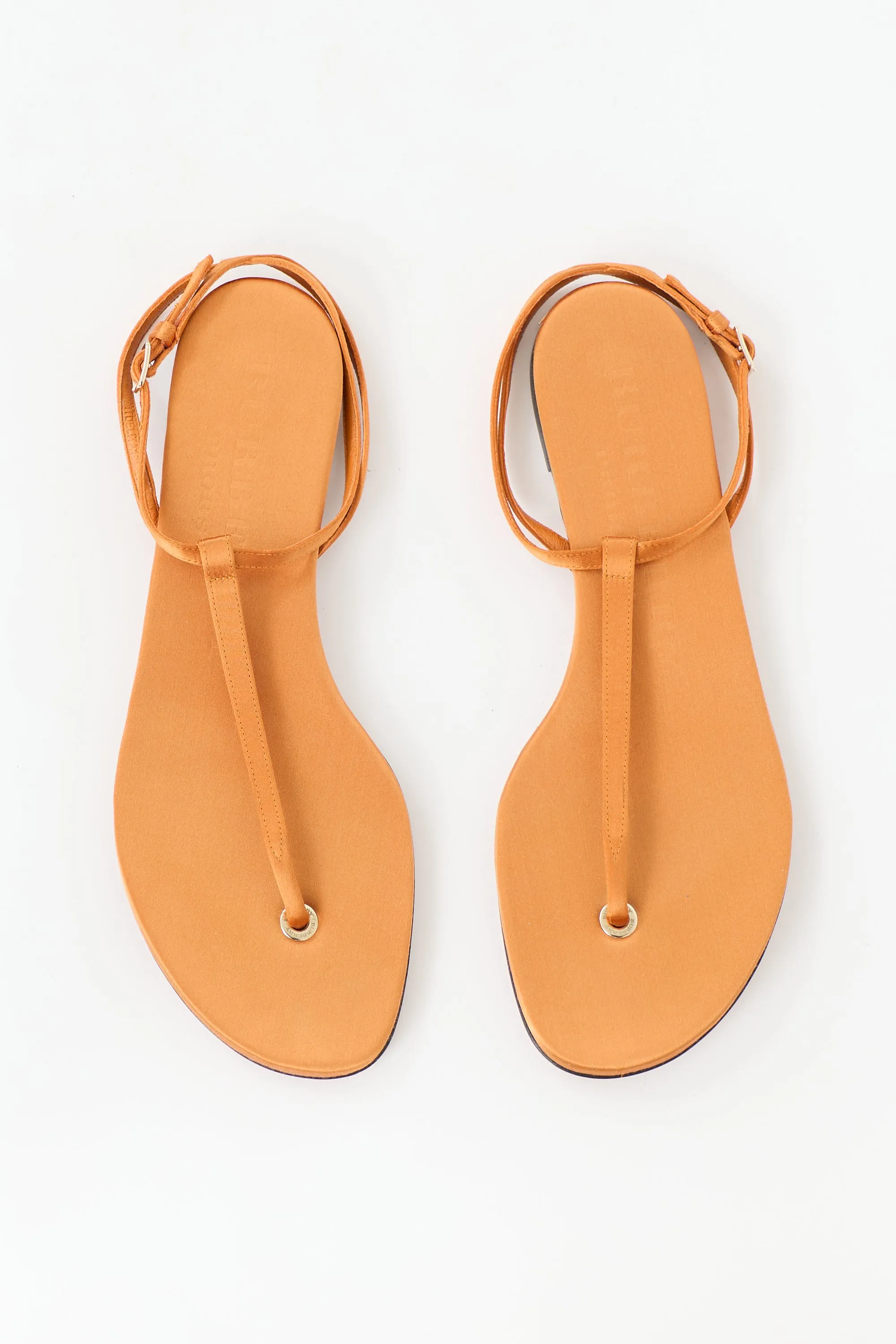 Satin T-Strap Sandal sold by VSP Consignment product image thumbnail 2