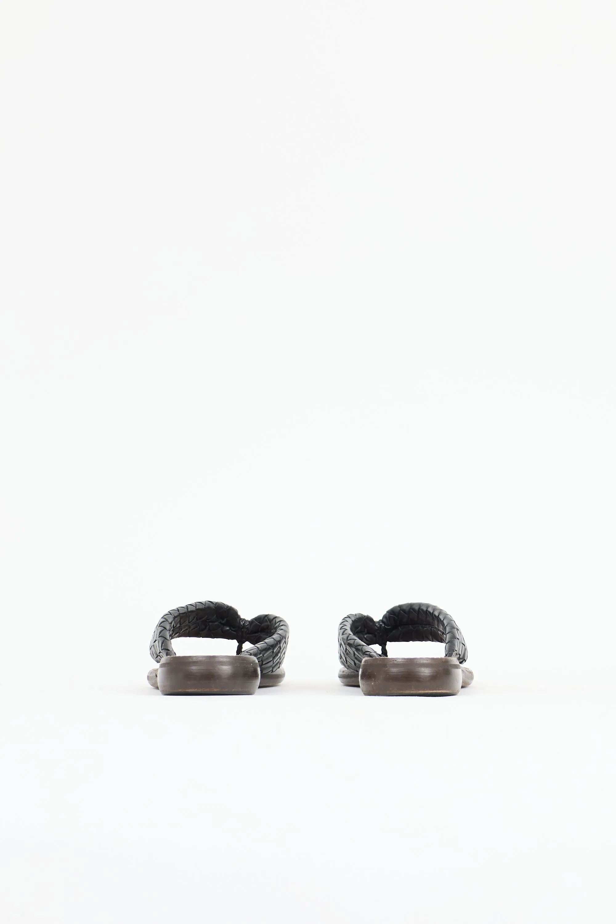 Leather Intrecciato Slide sold by VSP Consignment product image thumbnail 4