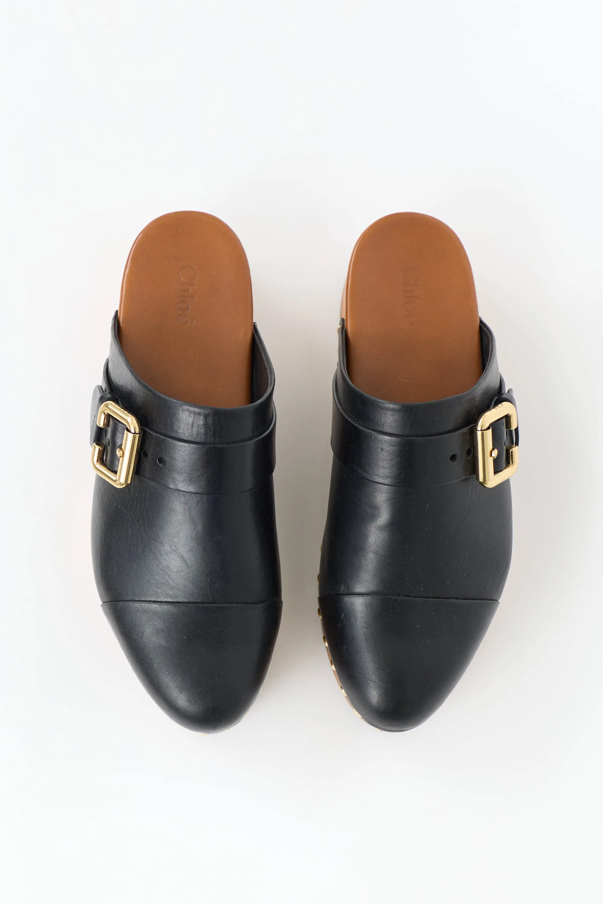 Leather Jeannette Mule sold by VSP Consignment product image thumbnail 2