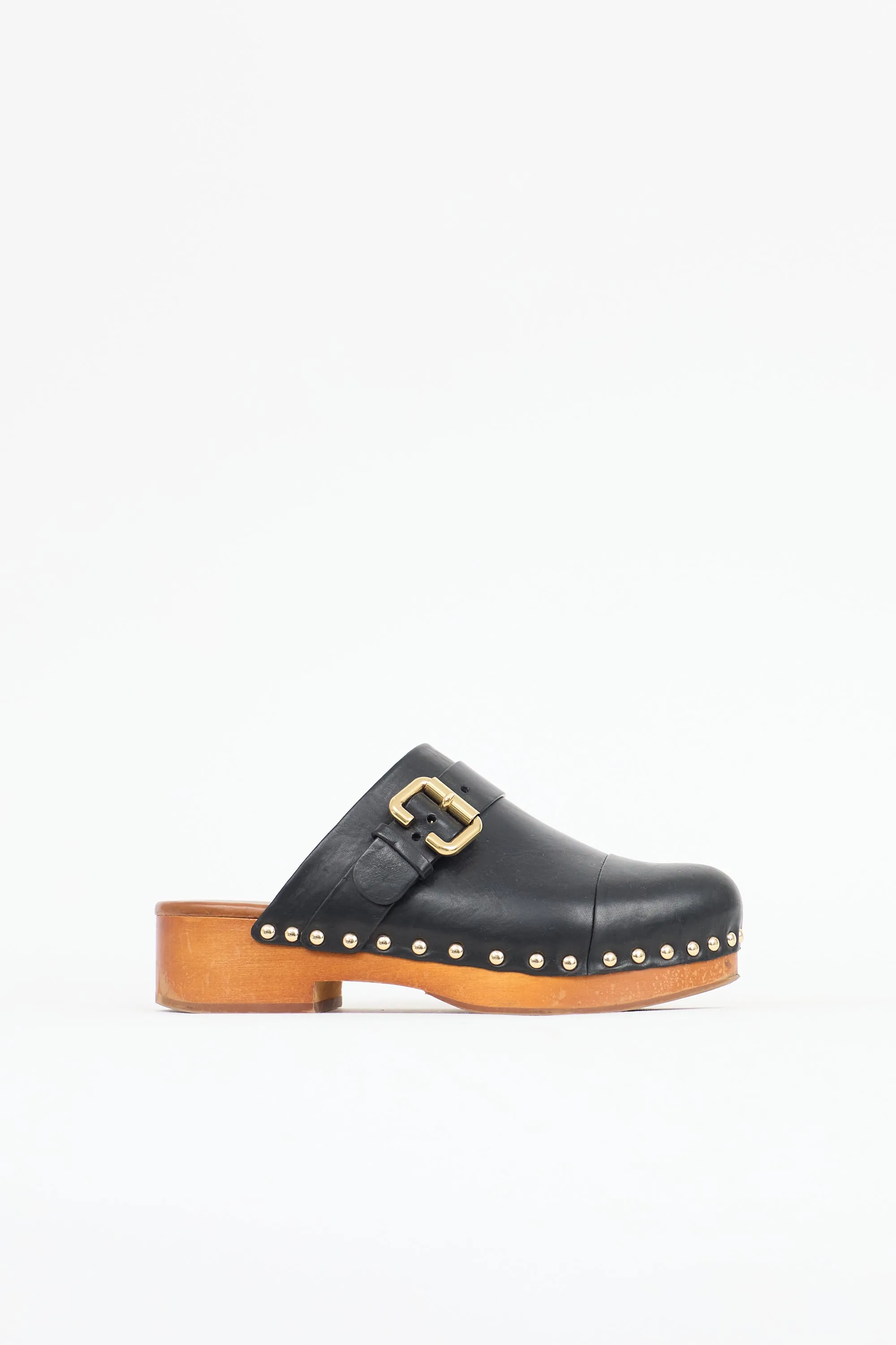 Leather Jeannette Mule sold by VSP Consignment