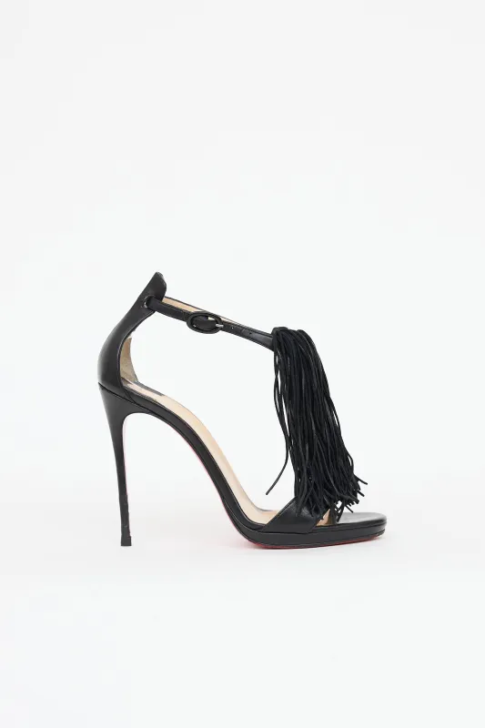 Casanovella Fringe Sandal made by Christian Louboutin