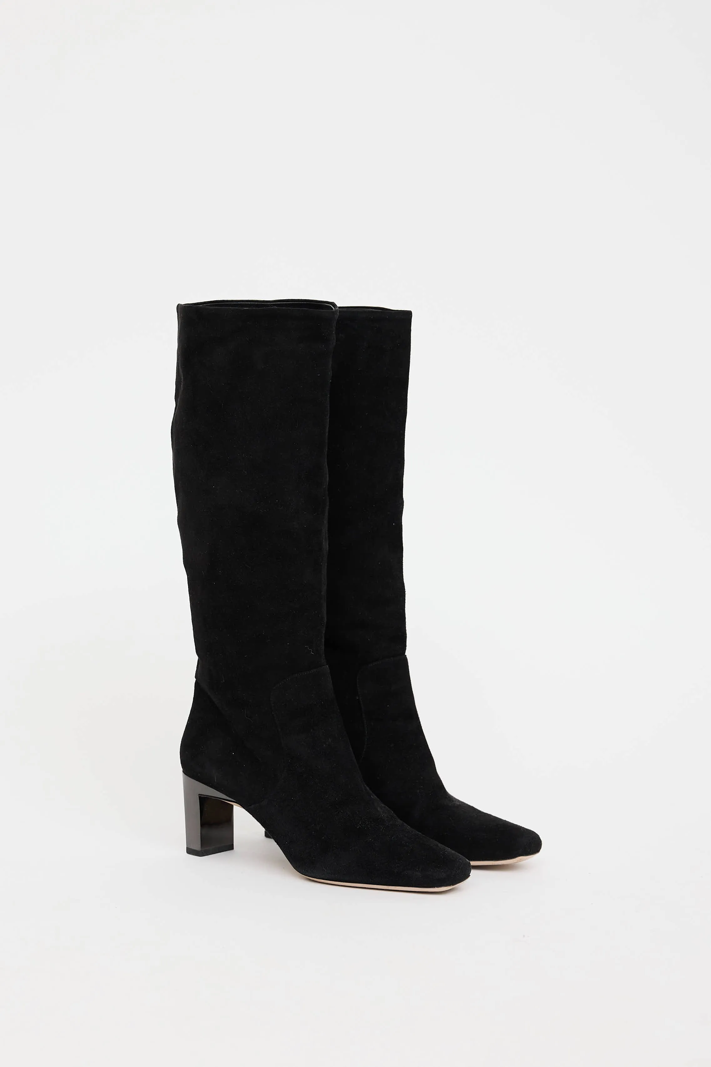 Crystal Heel Boot sold by VSP Consignment product image thumbnail 3