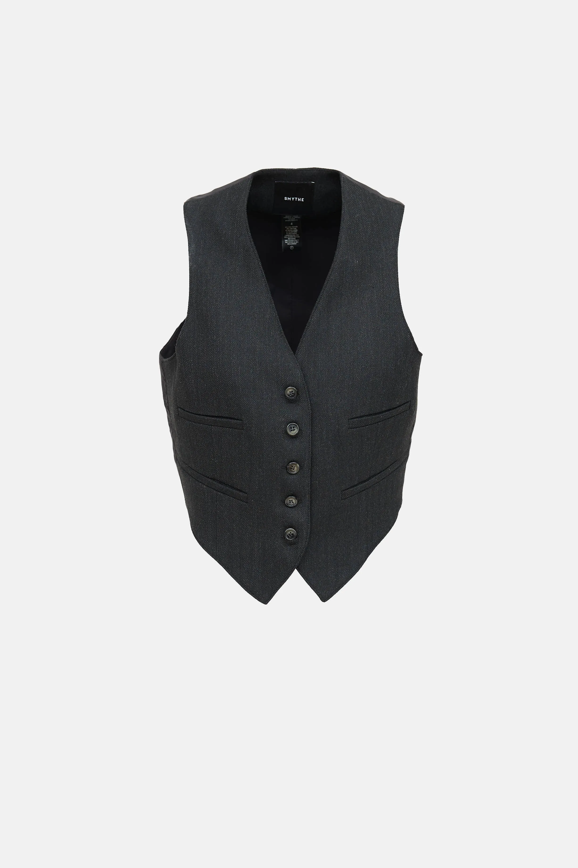 Paneled Vest sold by VSP Consignment