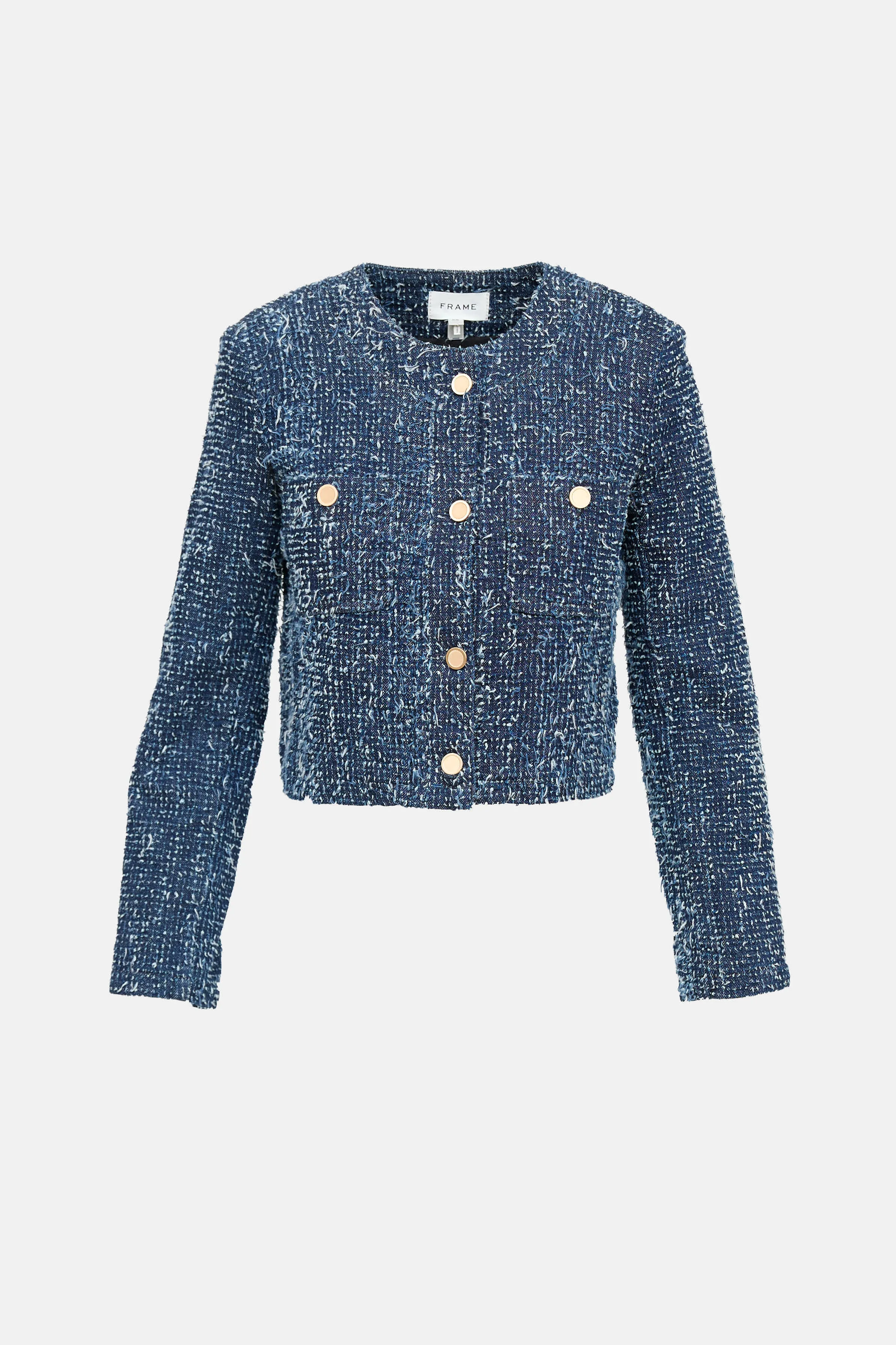 Denim Boucle Jacket sold by VSP Consignment