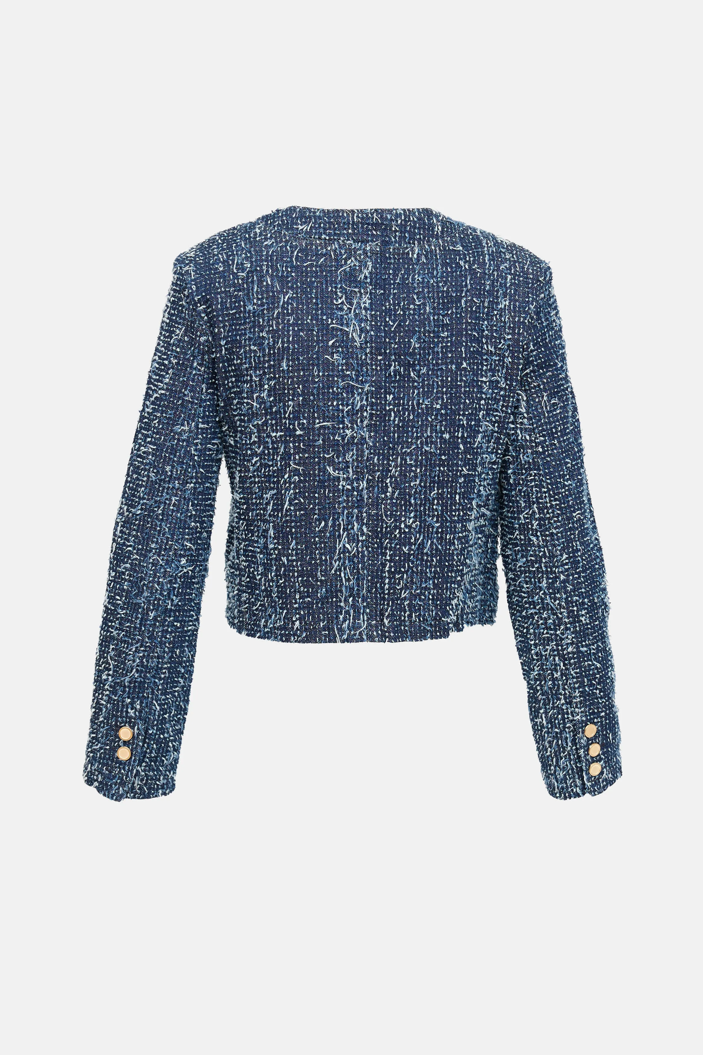 Denim Boucle Jacket sold by VSP Consignment product image thumbnail 2