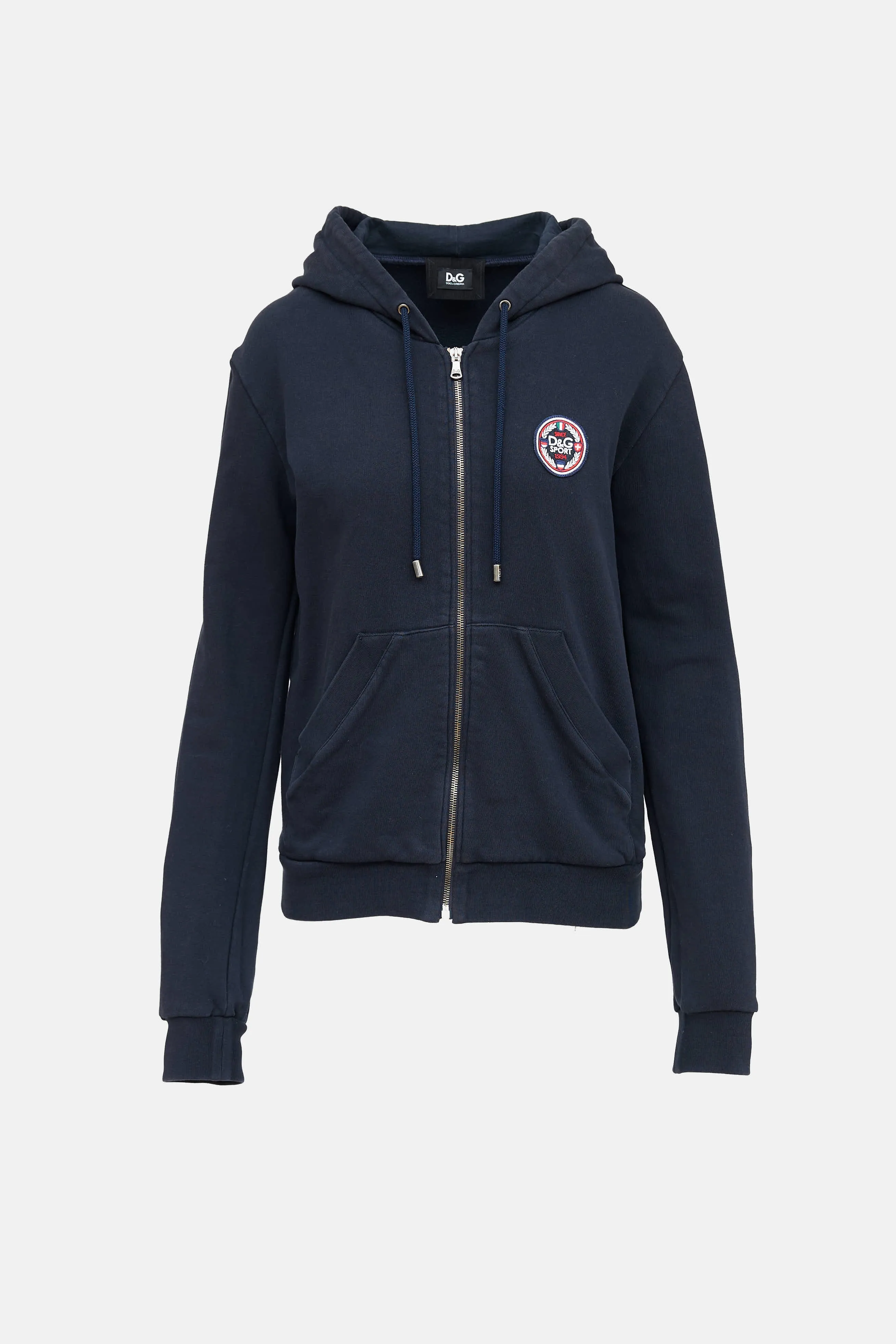 Logo Zip Up Hoodie sold by VSP Consignment