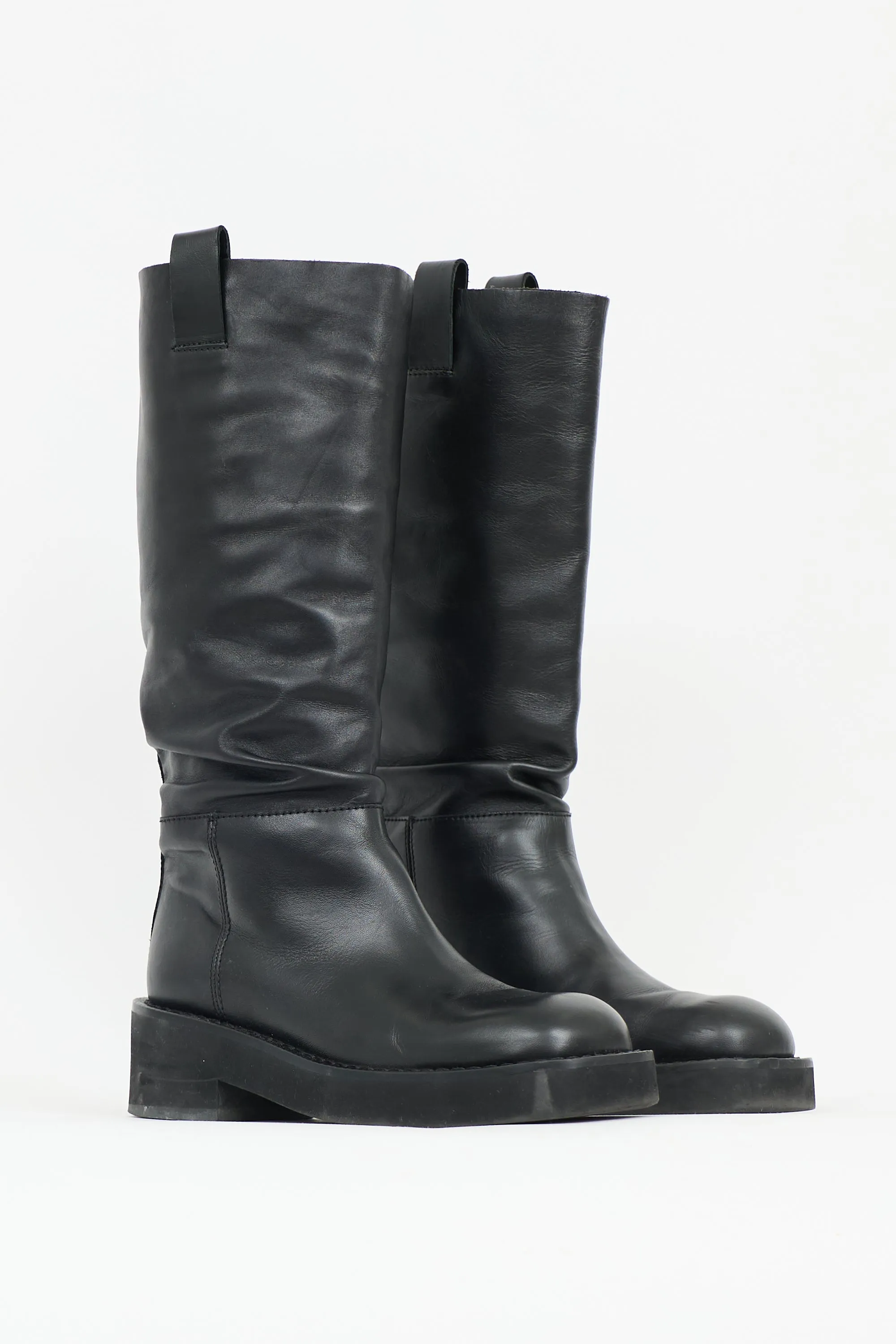 Leather Knee High Boot sold by VSP Consignment product image thumbnail 2