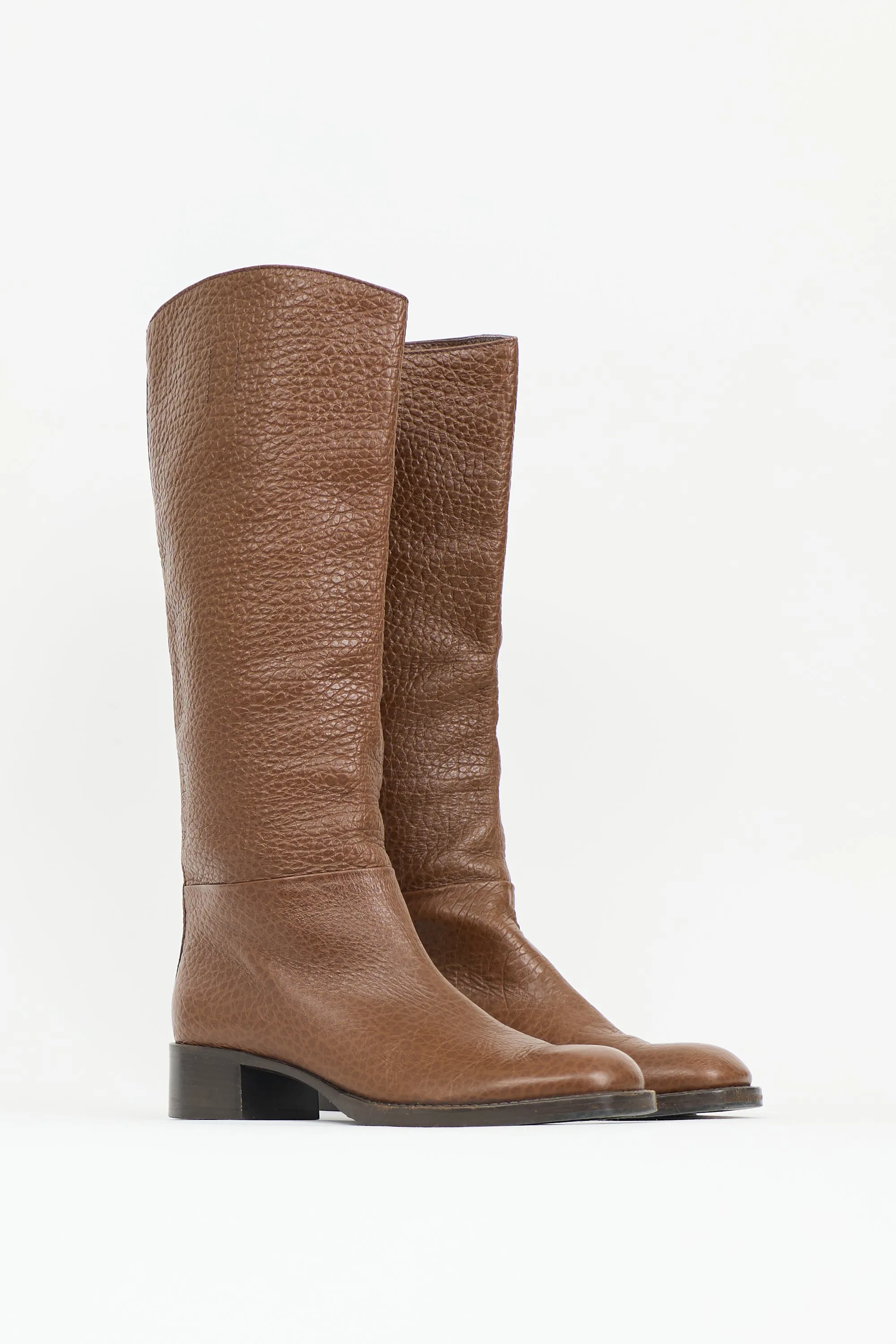 2003 Pebbled Leather Boot sold by VSP Consignment product image thumbnail 2